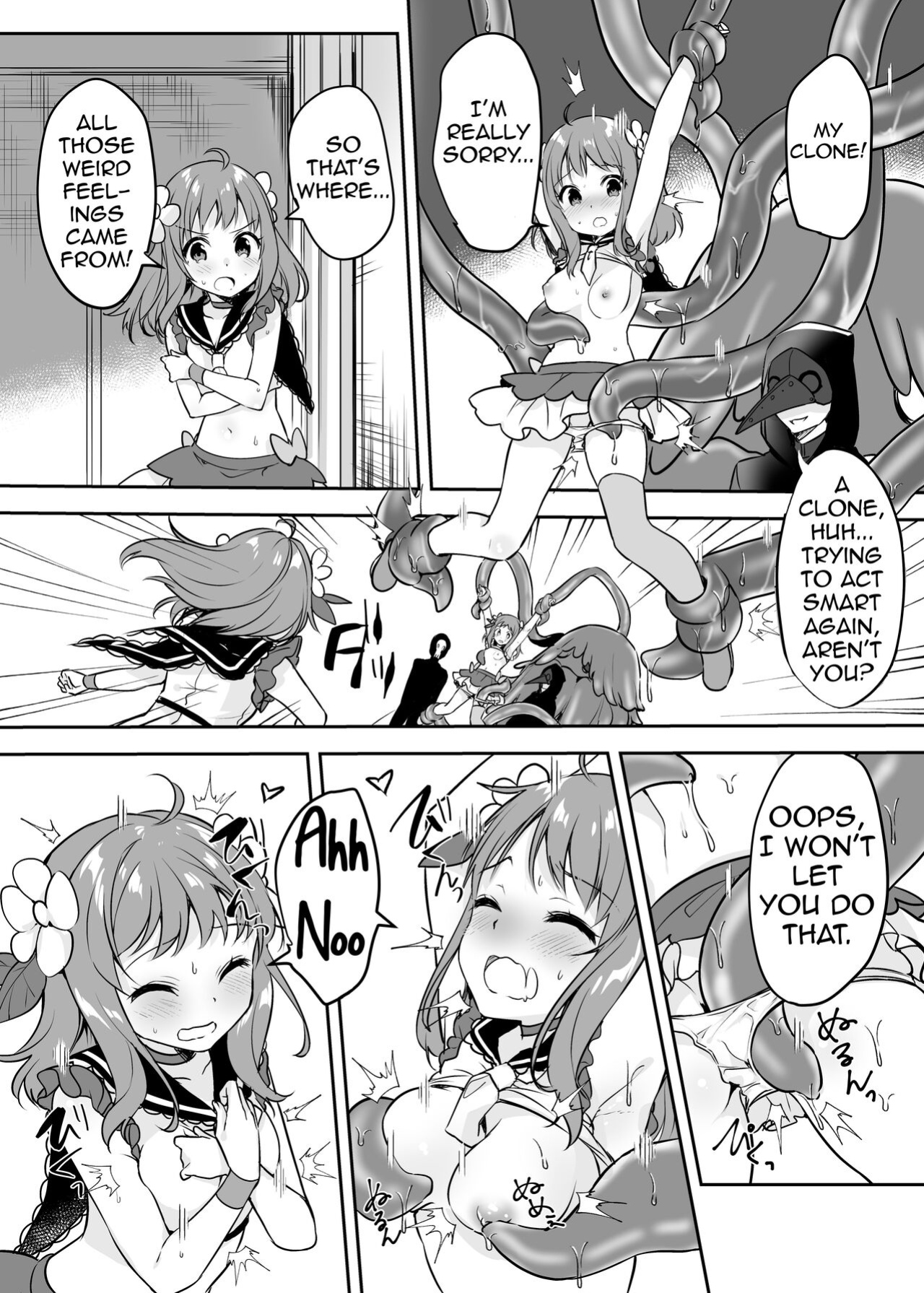 [uniuni (Kisuke-kun)] Mahou Shoujo VS Kaijin Pest Mask (Shiririn)