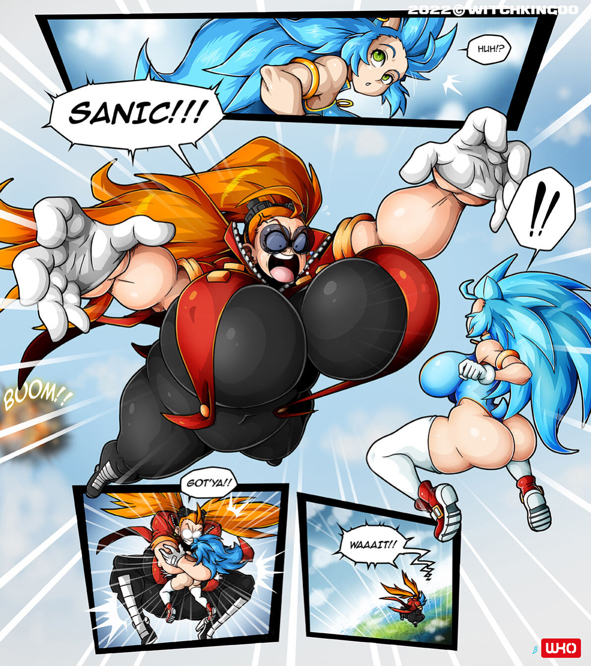 [Witchking00] Sanic vs Dr. Eggmom