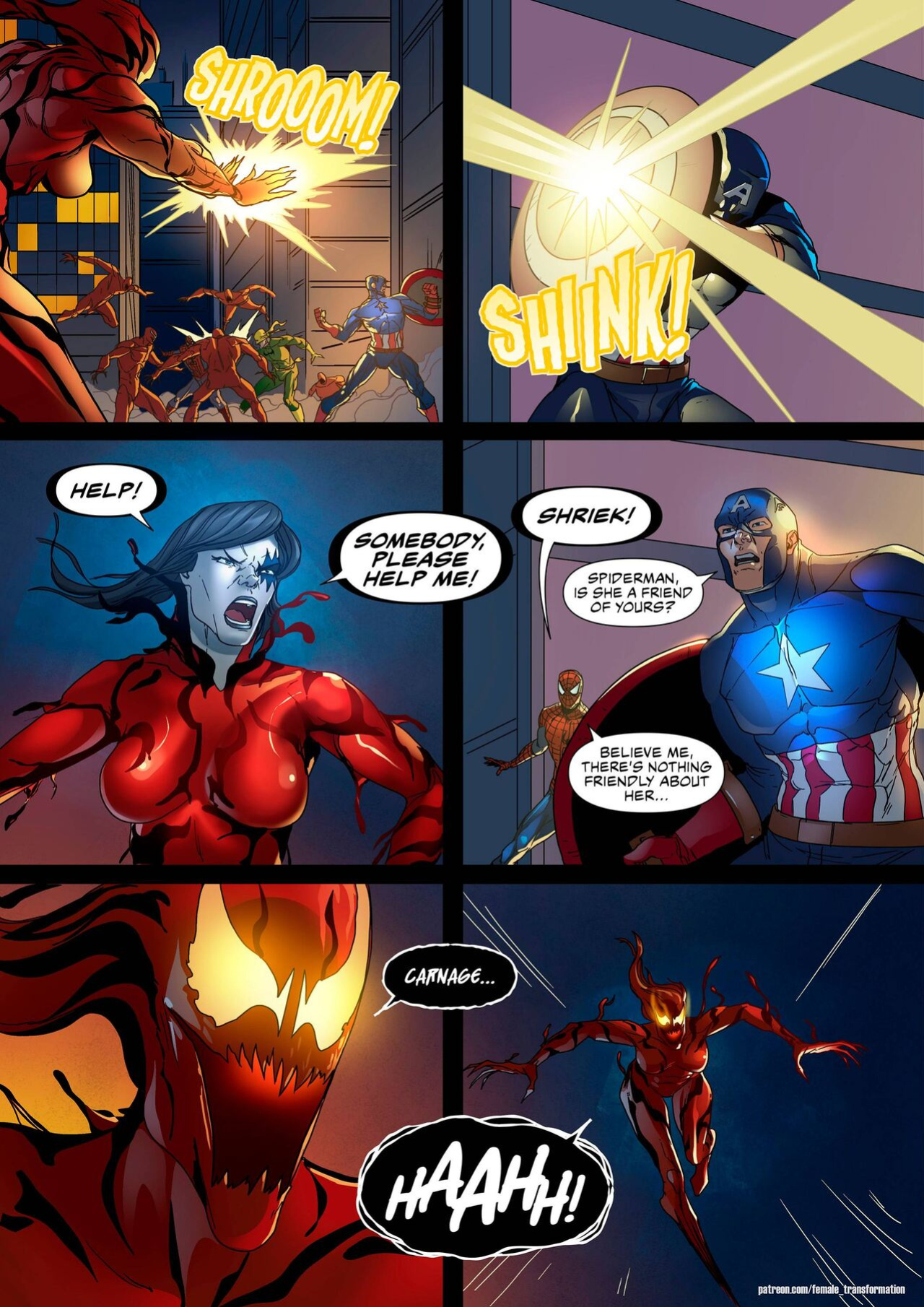 [Locofuria (6Evilsonic6)] Symbiote Queen: Complete Edition