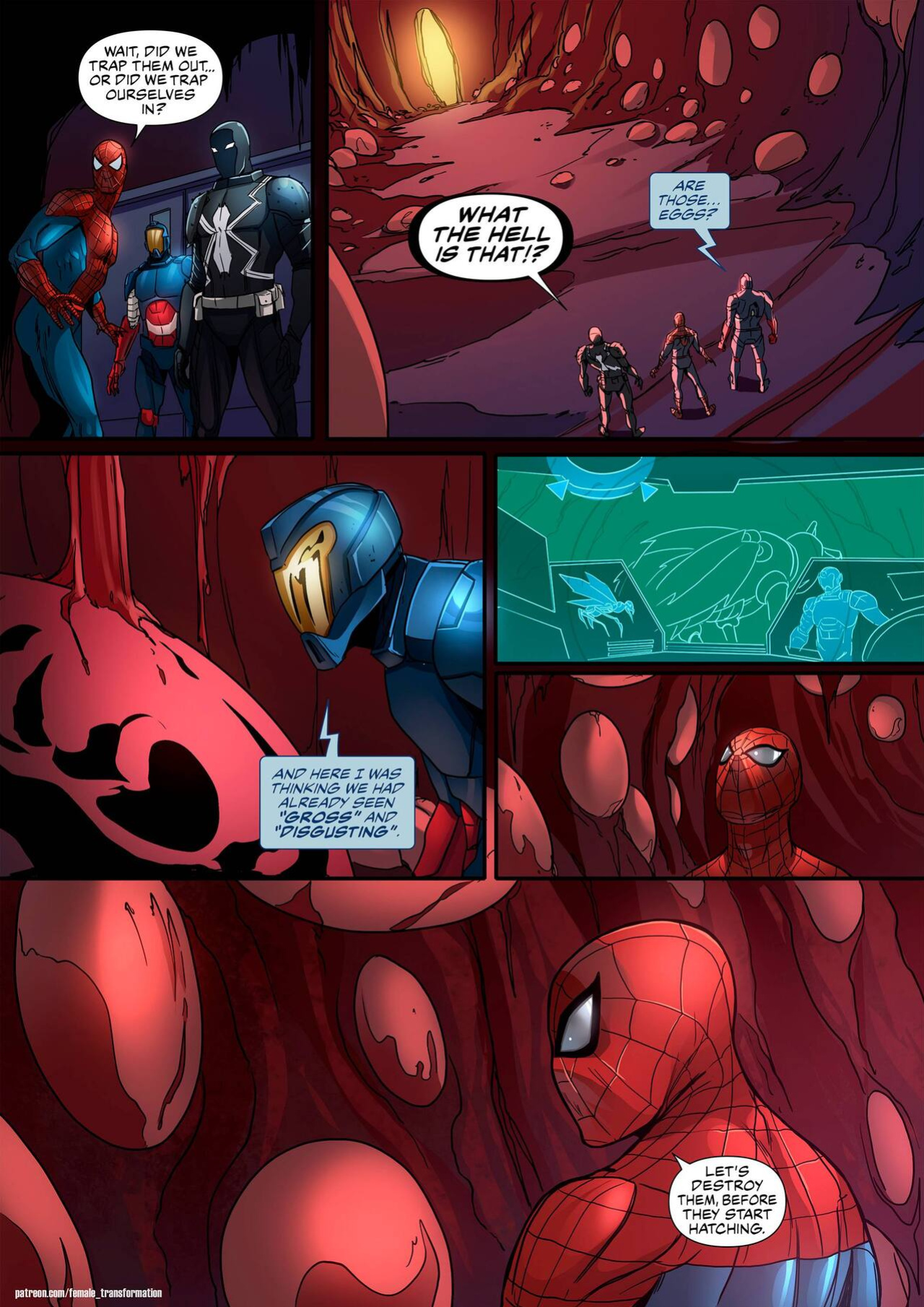 [Locofuria (6Evilsonic6)] Symbiote Queen: Complete Edition