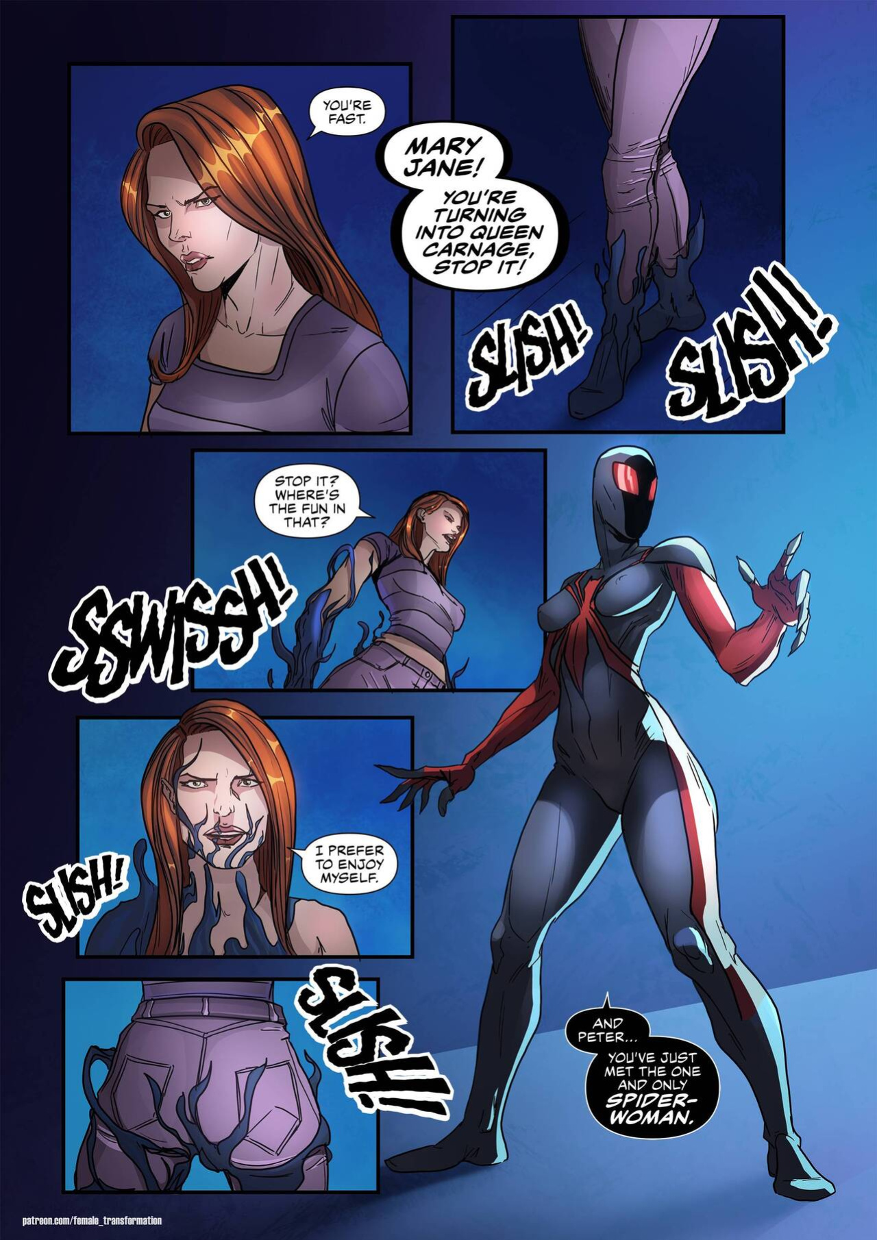 [Locofuria (6Evilsonic6)] Symbiote Queen: Complete Edition