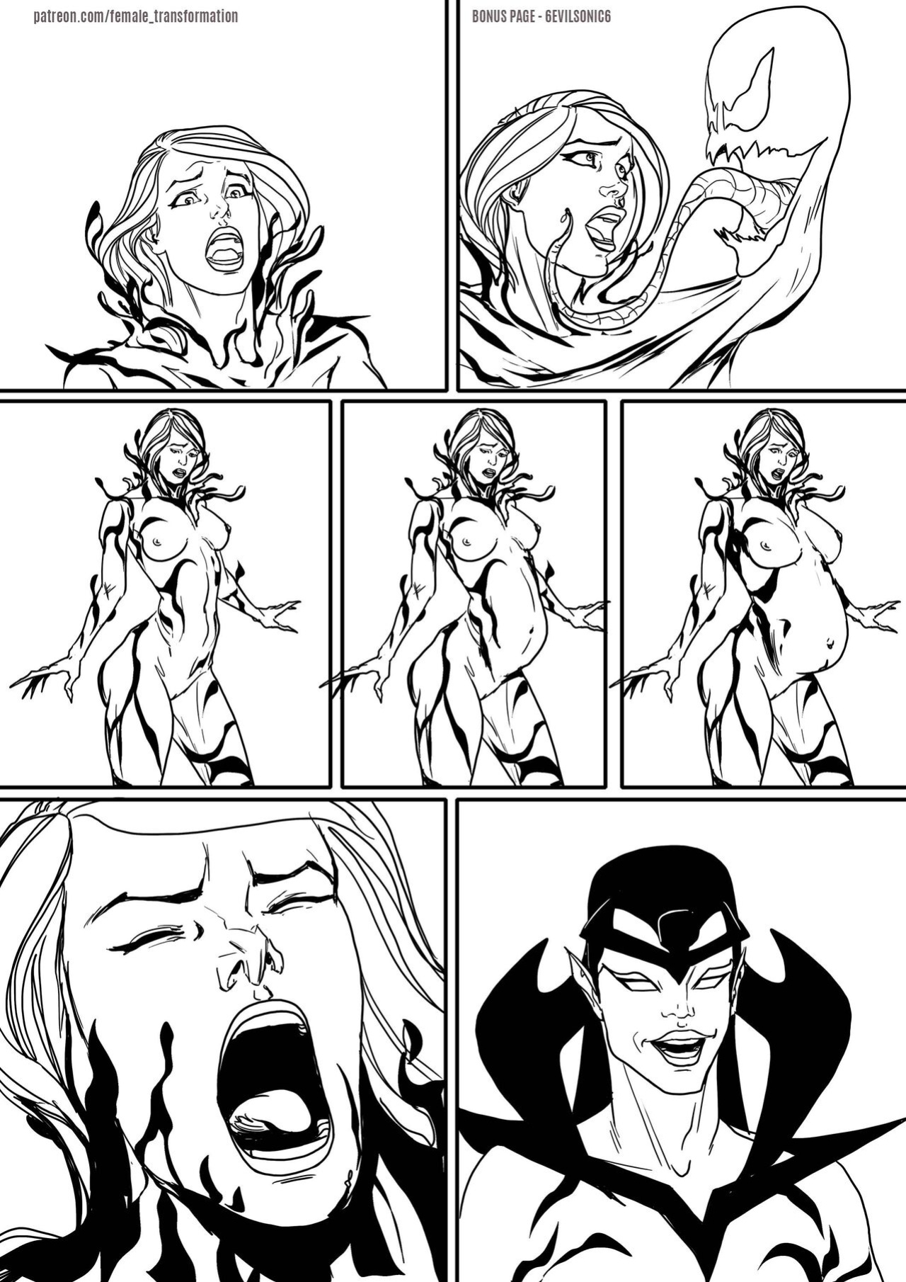 [Locofuria (6Evilsonic6)] Symbiote Queen: Complete Edition