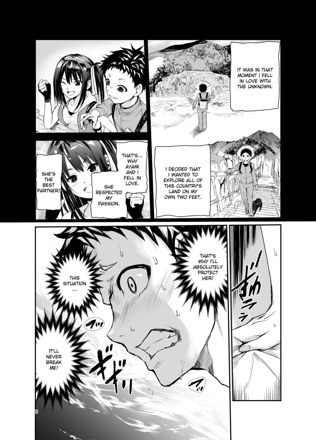 [Raid Socks (Tricky)] Tsuyagari Mura 6 ~Kareshi o Mamoru Tame Hikyou no Mura de Kyousei Gohoushi & NTR Sex~ [Ruru Scanlations]