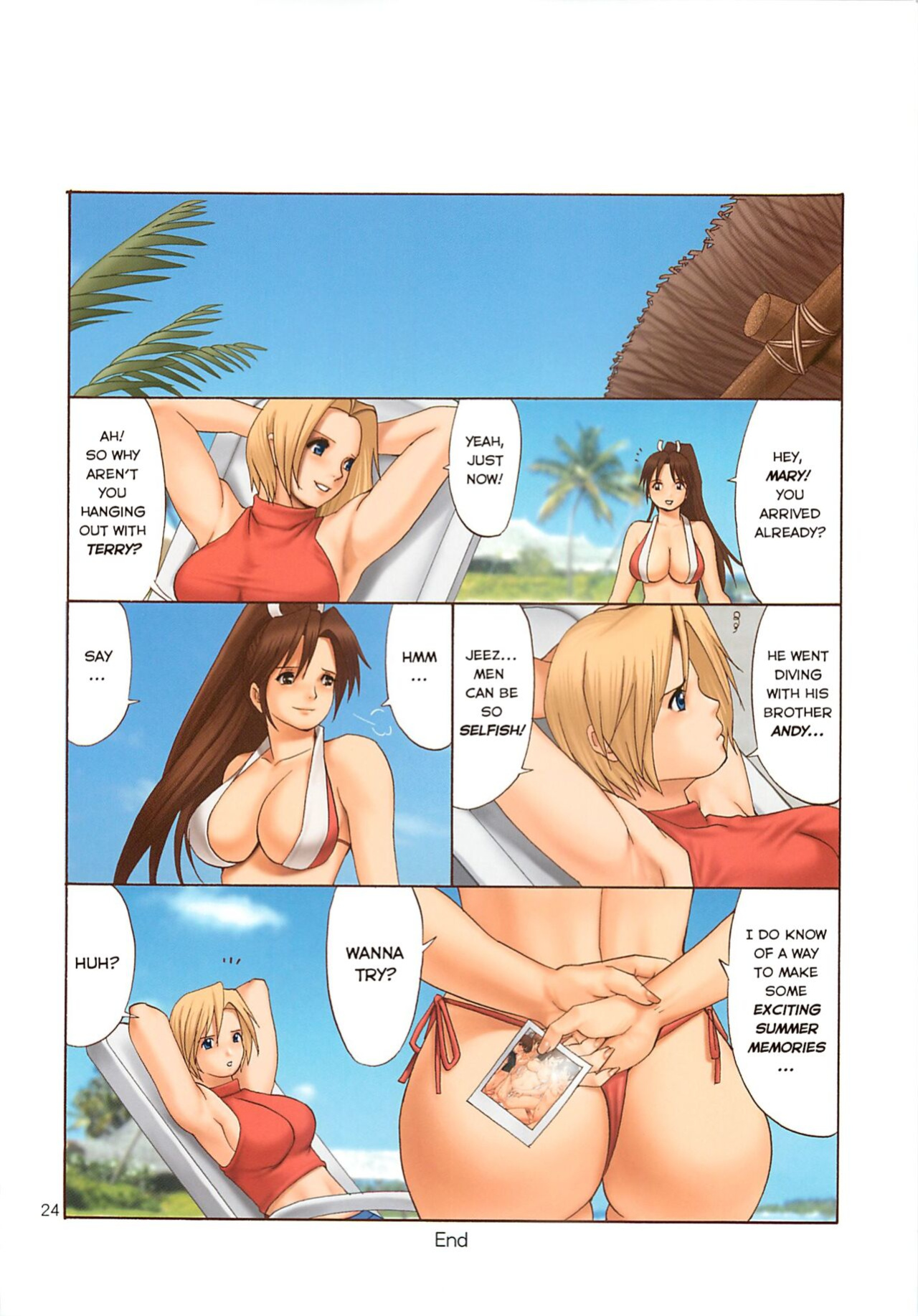 (C66) [Saigado] Yuri & Friends Full Color 7 (King of Fighters) [WannaSS]