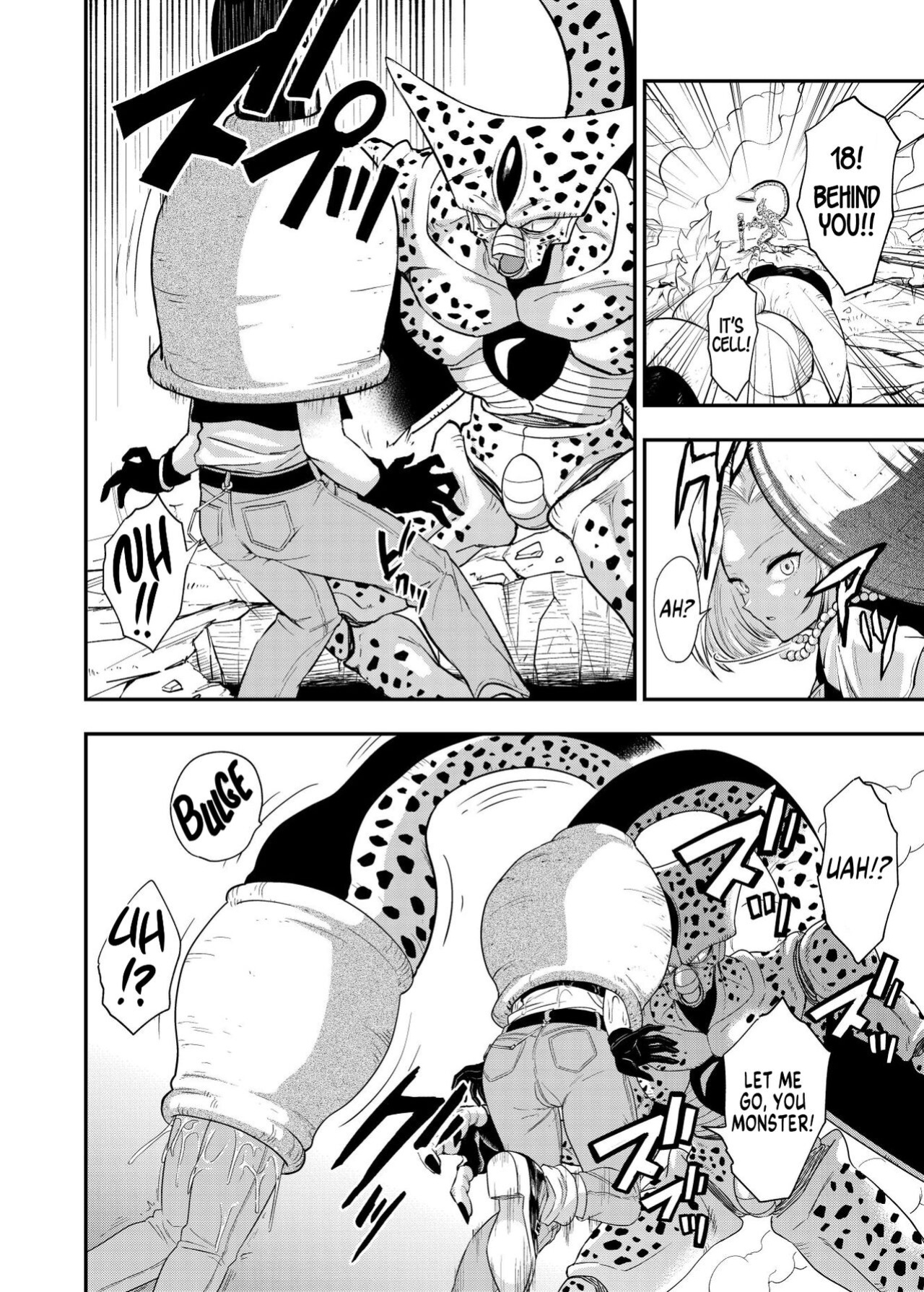 [Ameiro Biscuit (Susuki Yasumine)] Cell no Esa ~Futanari Hen~ | Cell's Feed ~Futanari~ (Dragon Ball Z) [MegaFagget]