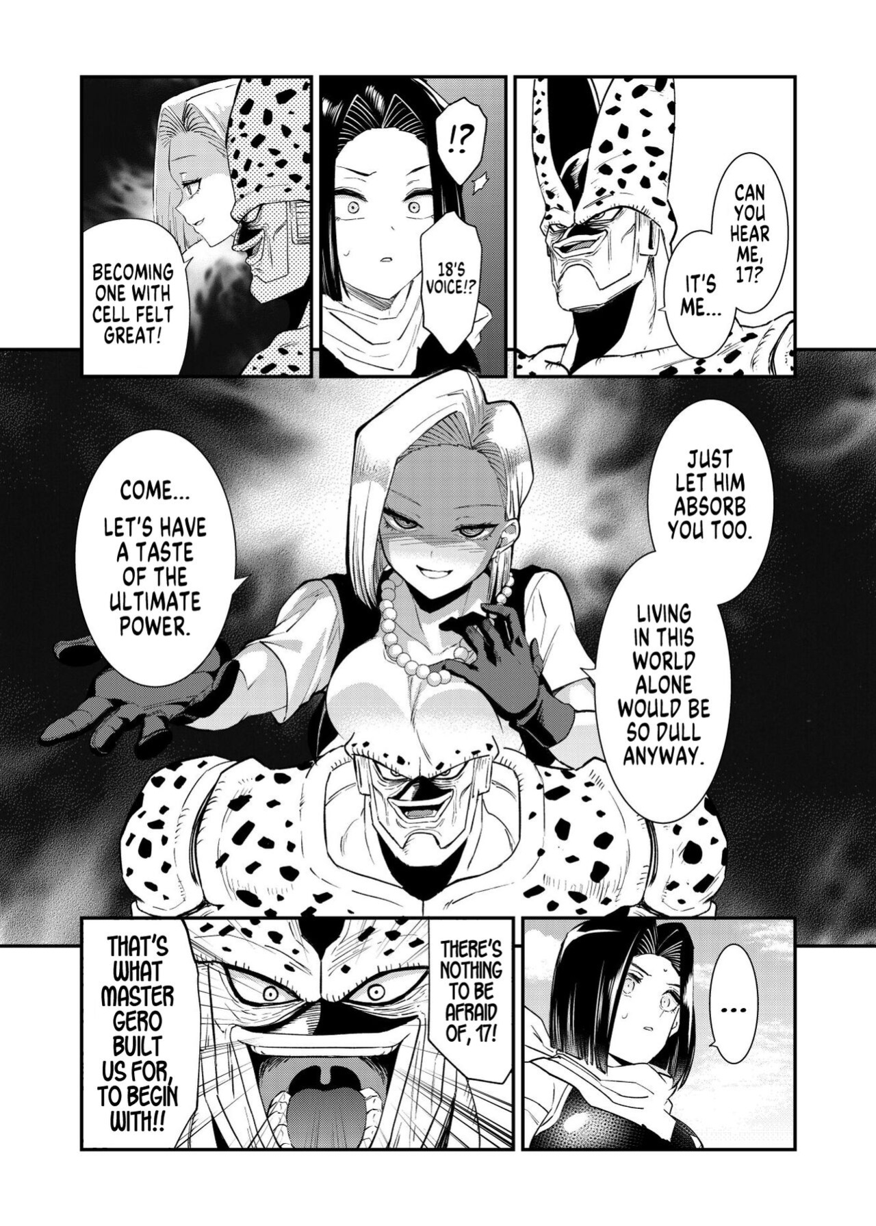 [Ameiro Biscuit (Susuki Yasumine)] Cell no Esa ~Futanari Hen~ | Cell's Feed ~Futanari~ (Dragon Ball Z) [MegaFagget]