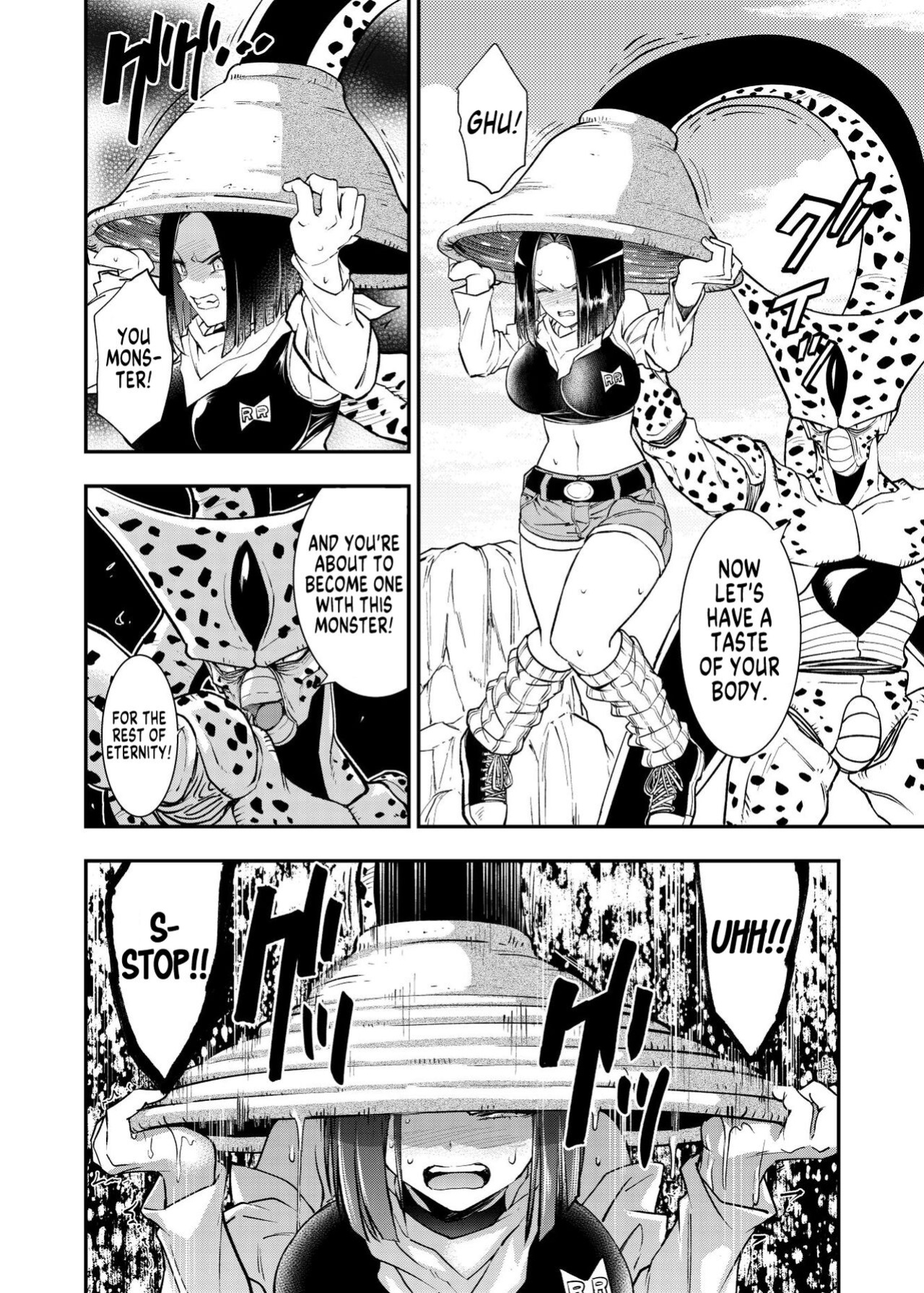 [Ameiro Biscuit (Susuki Yasumine)] Cell no Esa ~Futanari Hen~ | Cell's Feed ~Futanari~ (Dragon Ball Z) [MegaFagget]