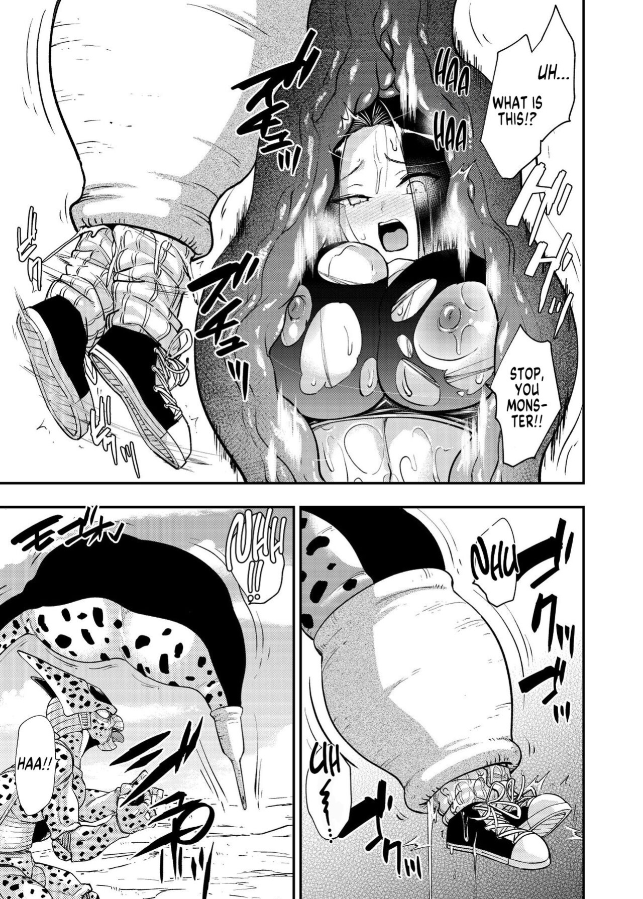 [Ameiro Biscuit (Susuki Yasumine)] Cell no Esa ~Futanari Hen~ | Cell's Feed ~Futanari~ (Dragon Ball Z) [MegaFagget]