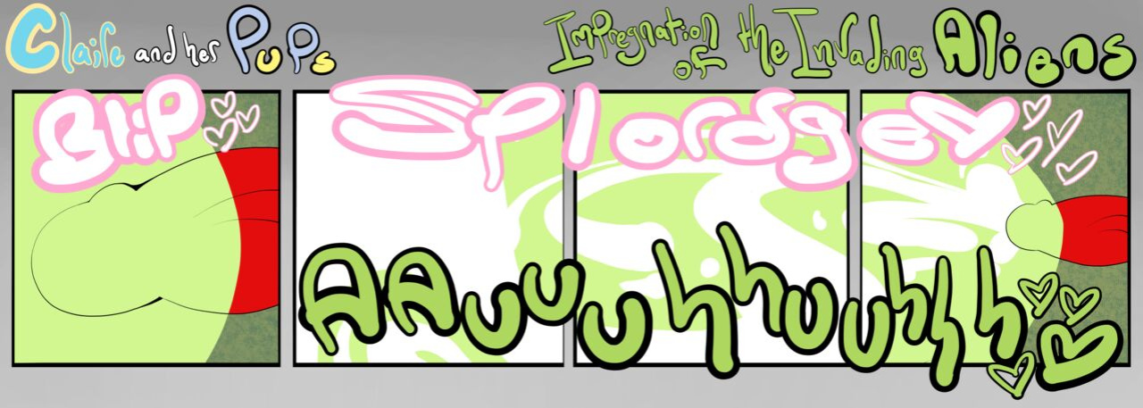 [BootlegJones] Claire and her Pups: Impregnation of the invading aliens