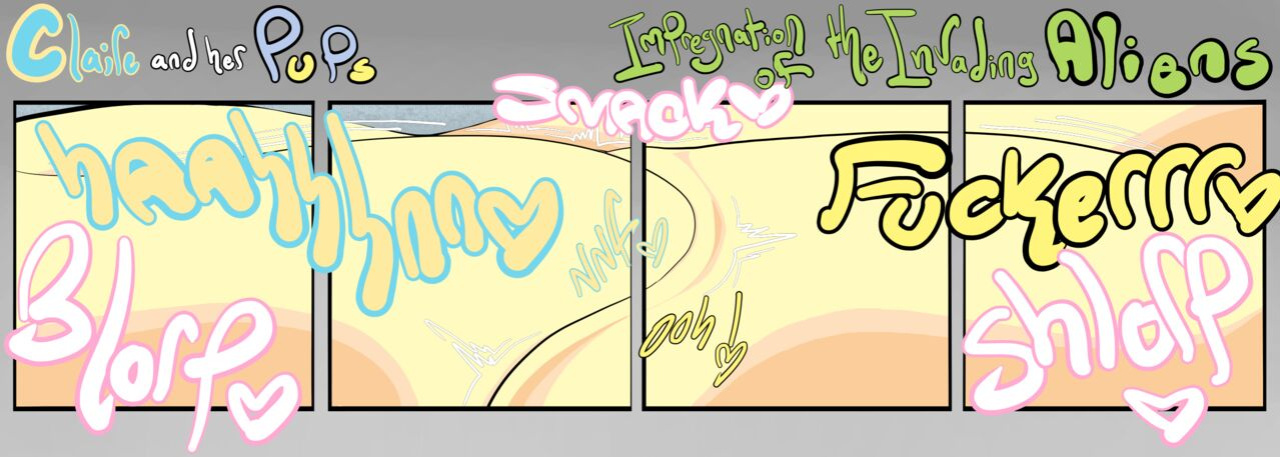 [BootlegJones] Claire and her Pups: Impregnation of the invading aliens