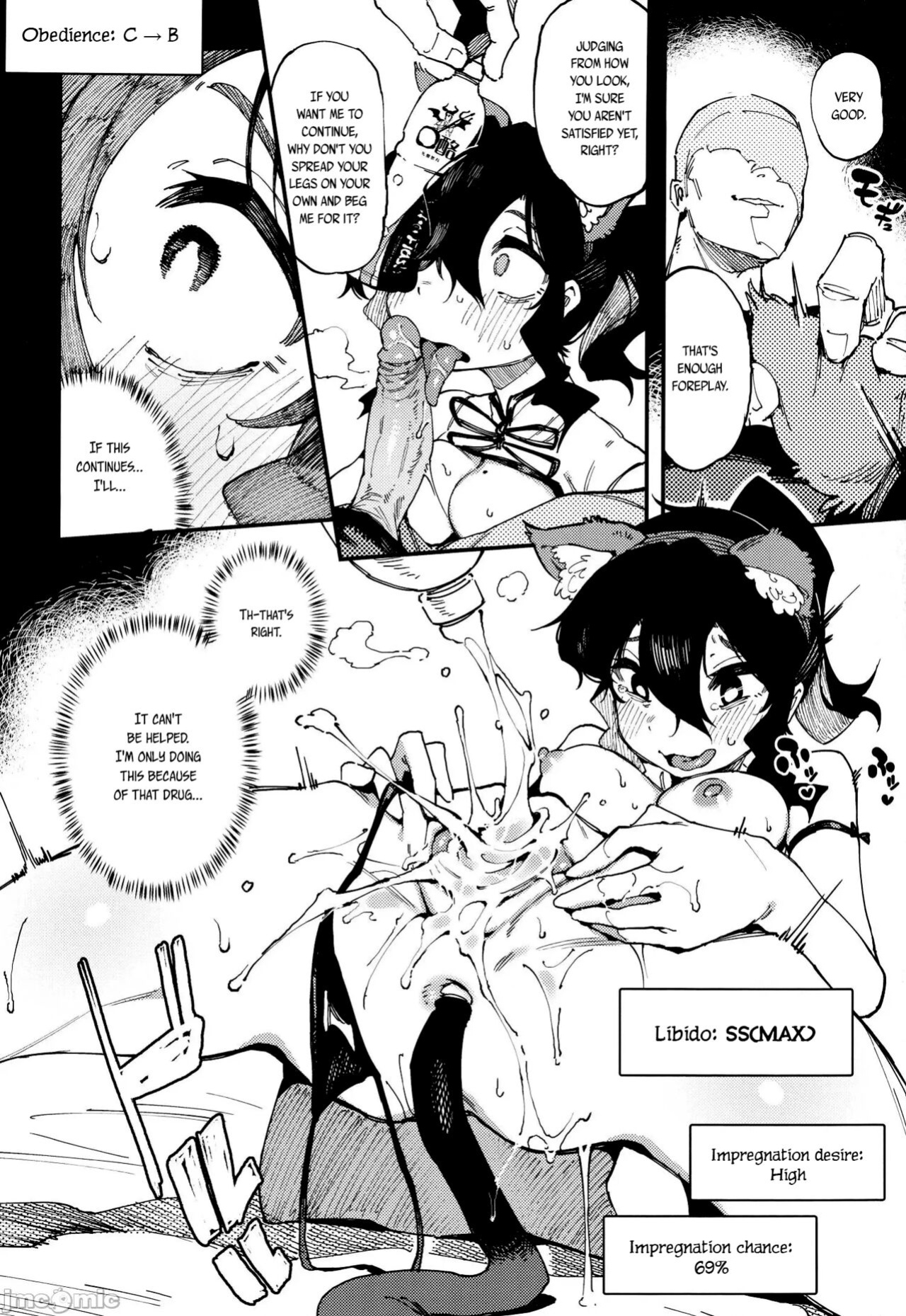 [Hoshoku Shoujo (Karasu Chan)] Nyuusan Shoujo I+II | Lactic Girl I+II