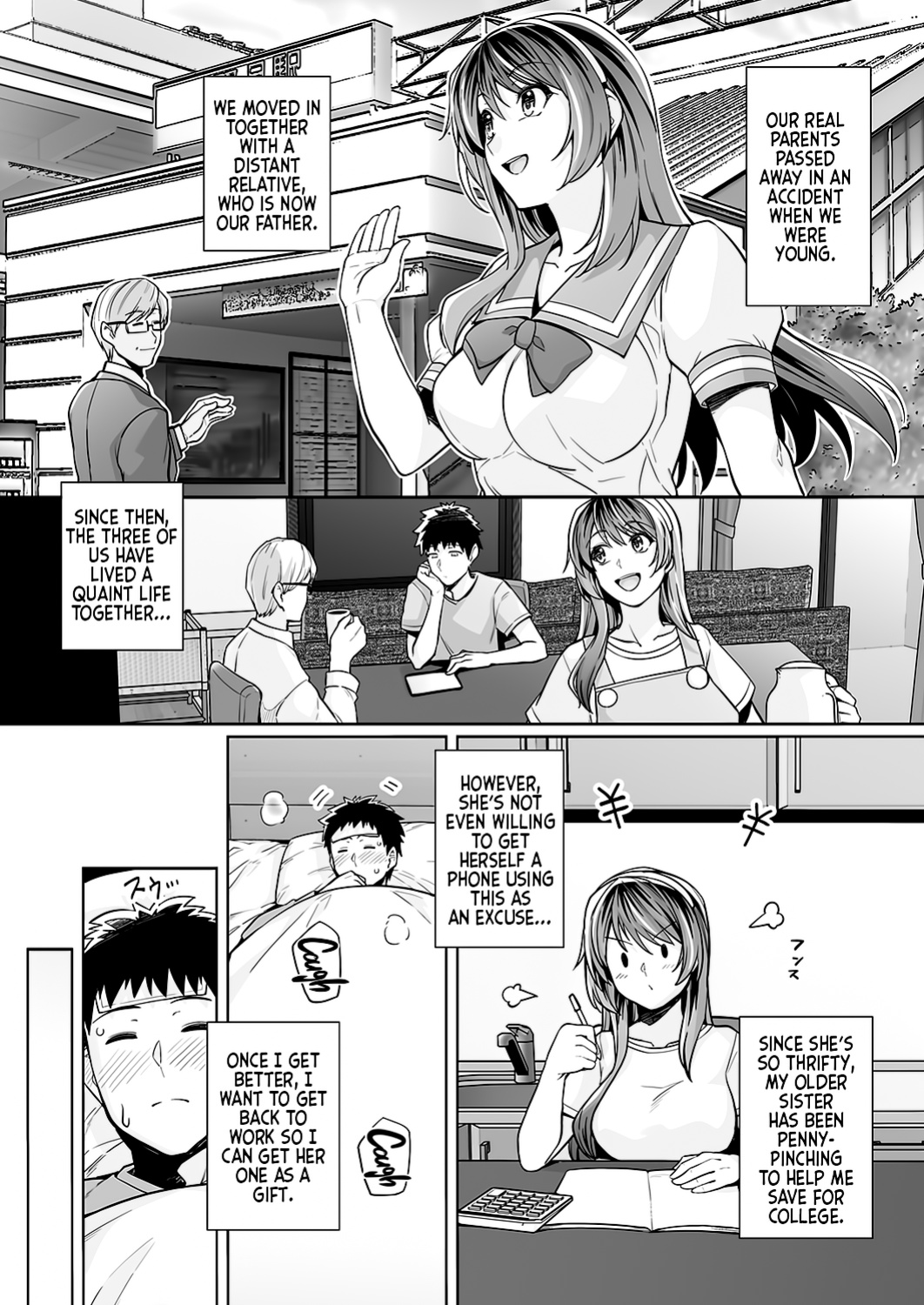 [Royal Bitch (Harukichi)] Ane wa Oyaji ni Dakareteru Zero | My Sister Sleeps With My Dad Zero (Comic G-Es 01) [flash11]