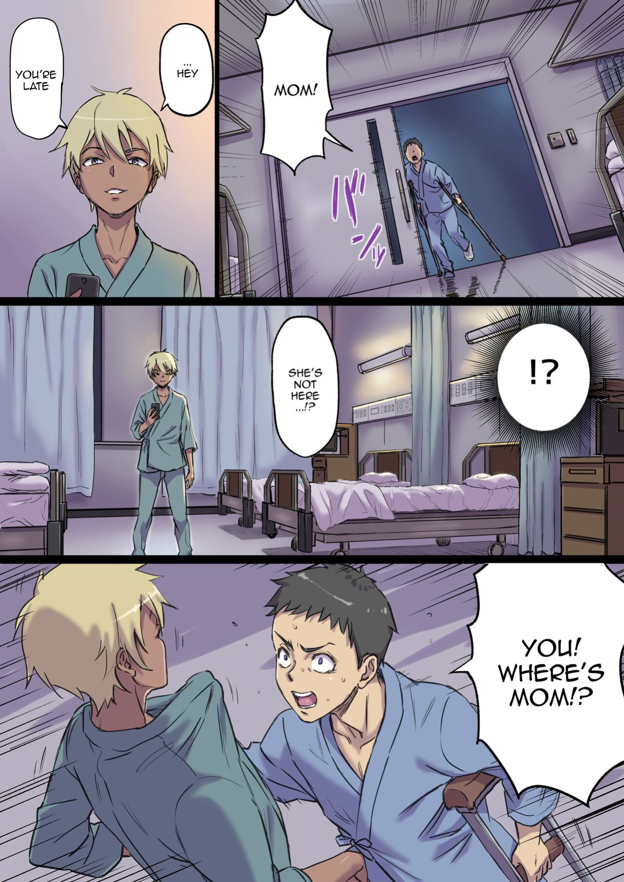[Papuka (Shibire Hitsuji)] Zoku Tonari no Bed de Netorareru Kangoshi Jukubo / The MILF Nurse Cuckolded Gets Taken Away In The Bed Next To Mine - Continuation