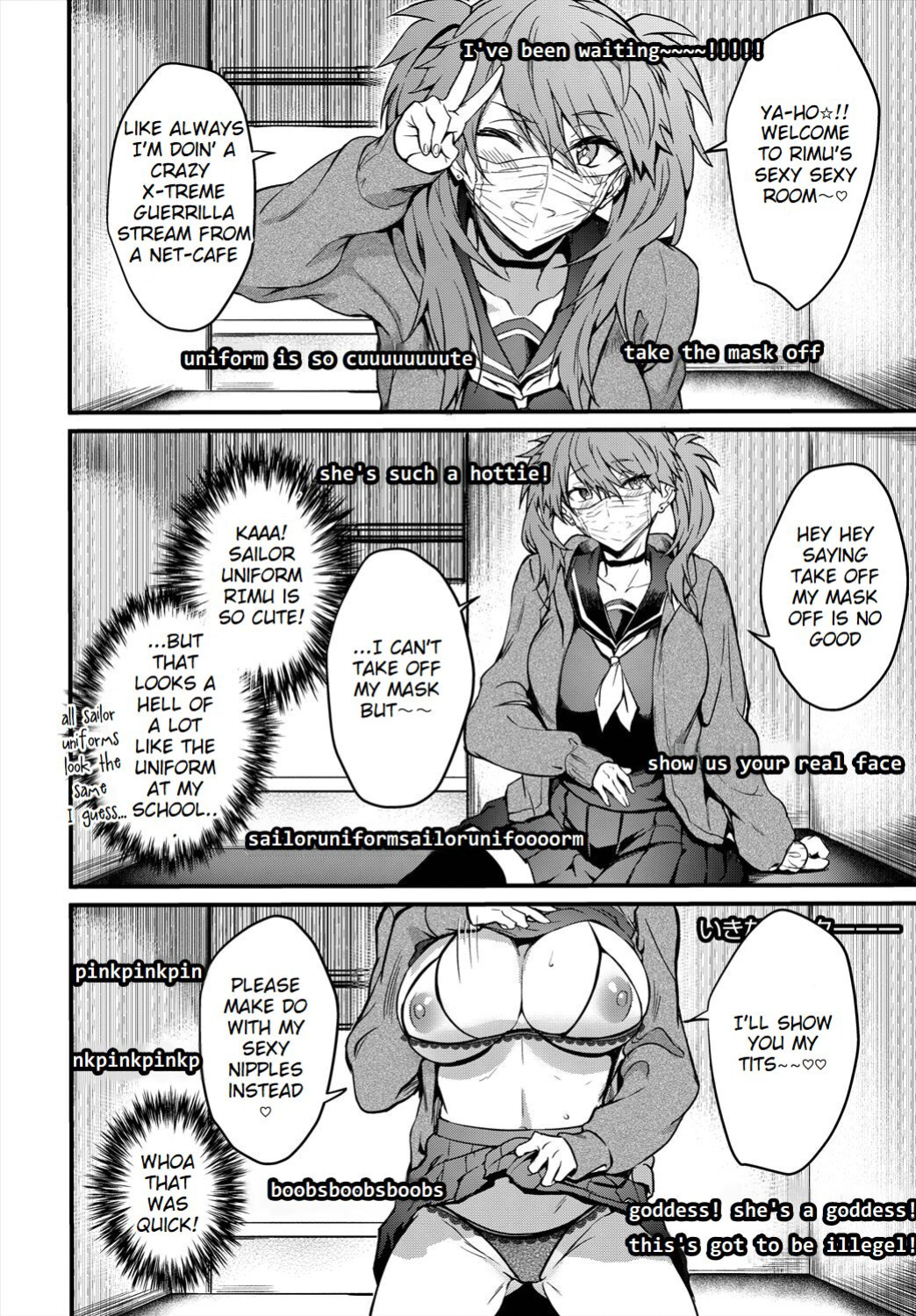 [Puyocha] Double★Live (COMIC BAVEL 2022-12) [Saseko]