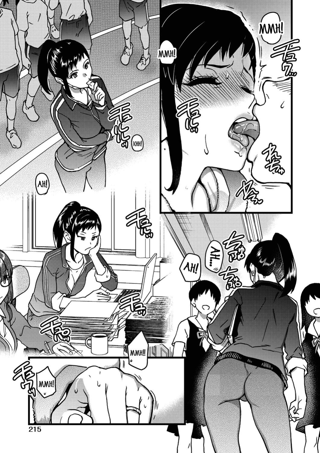 [Shiwasu no Okina] Koko Kara Saki Wa Sex Desu!! #8 [Komori Translations]