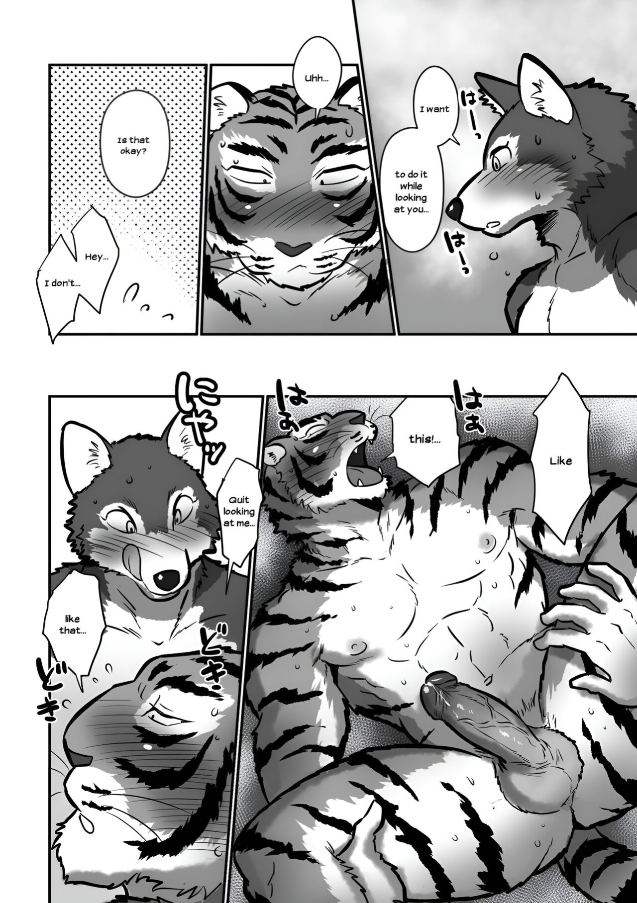 [Maririn (Korirouan)] Wolf Teacher & Tiger Daddy 1/2 HR [ENG] + Scraps