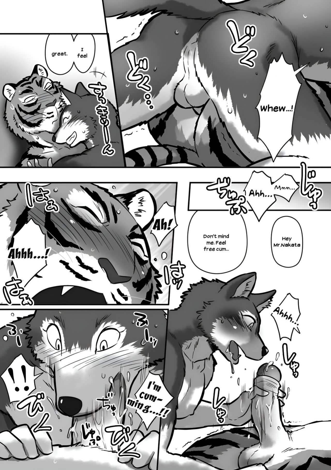 [Maririn (Korirouan)] Wolf Teacher & Tiger Daddy 1/2 HR [ENG] + Scraps