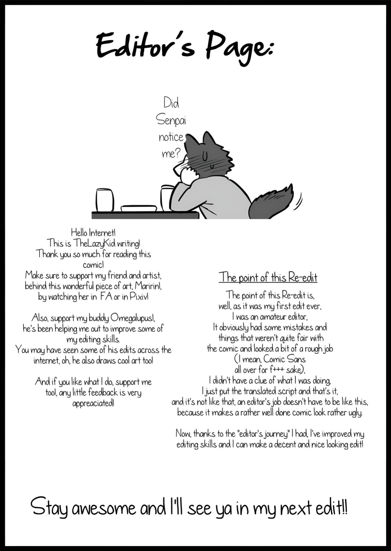 [Maririn (Korirouan)] Wolf Teacher & Tiger Daddy 1/2 HR [ENG] + Scraps