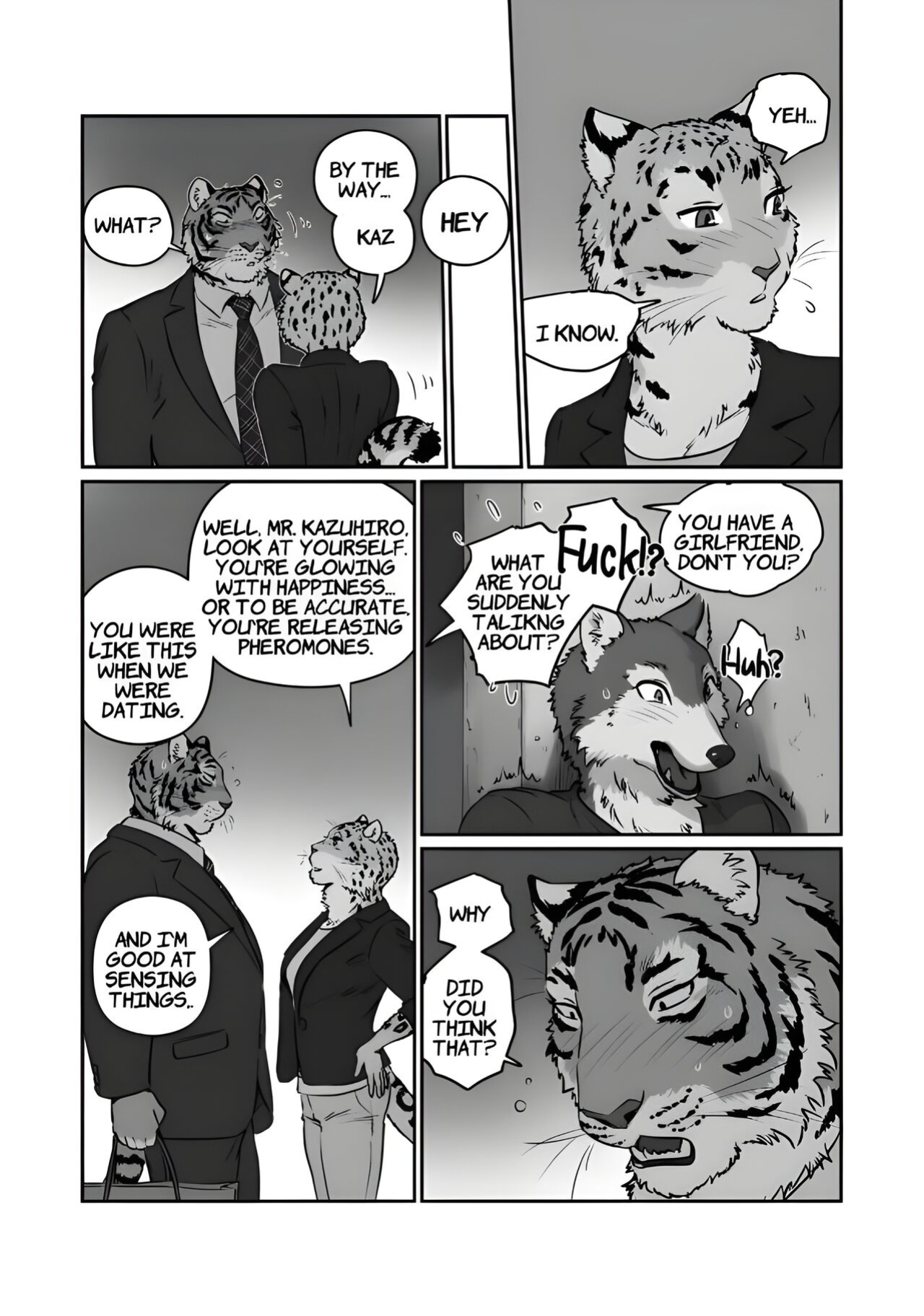 [Maririn (Korirouan)] Wolf Teacher & Tiger Daddy 1/2 HR [ENG] + Scraps