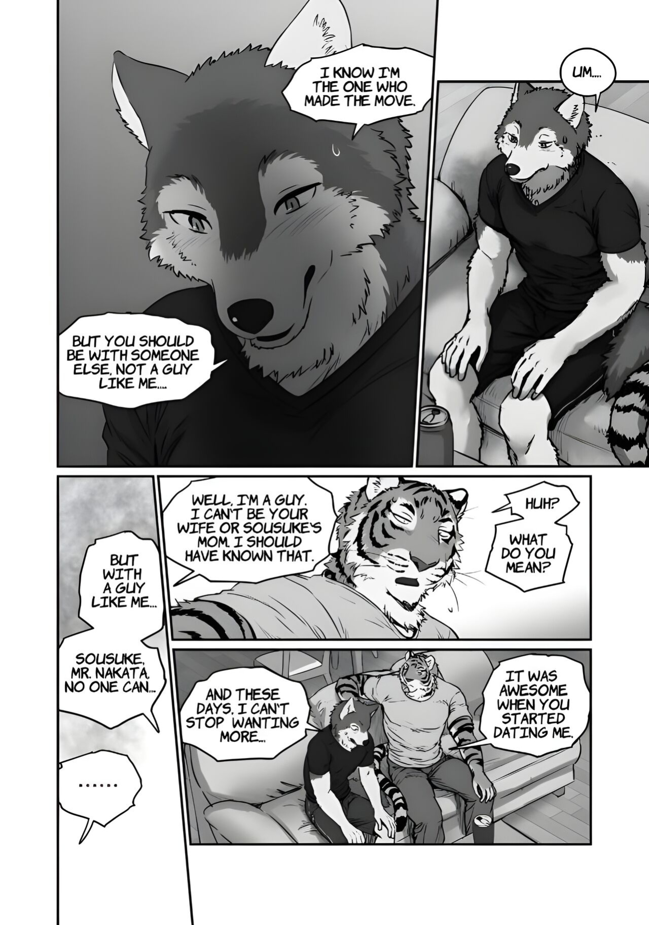 [Maririn (Korirouan)] Wolf Teacher & Tiger Daddy 1/2 HR [ENG] + Scraps