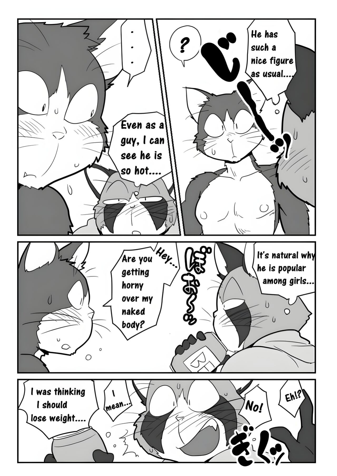 [Maririn (Korirouan)] Neko X Neko 1-4 HR [ENG] + Scraps
