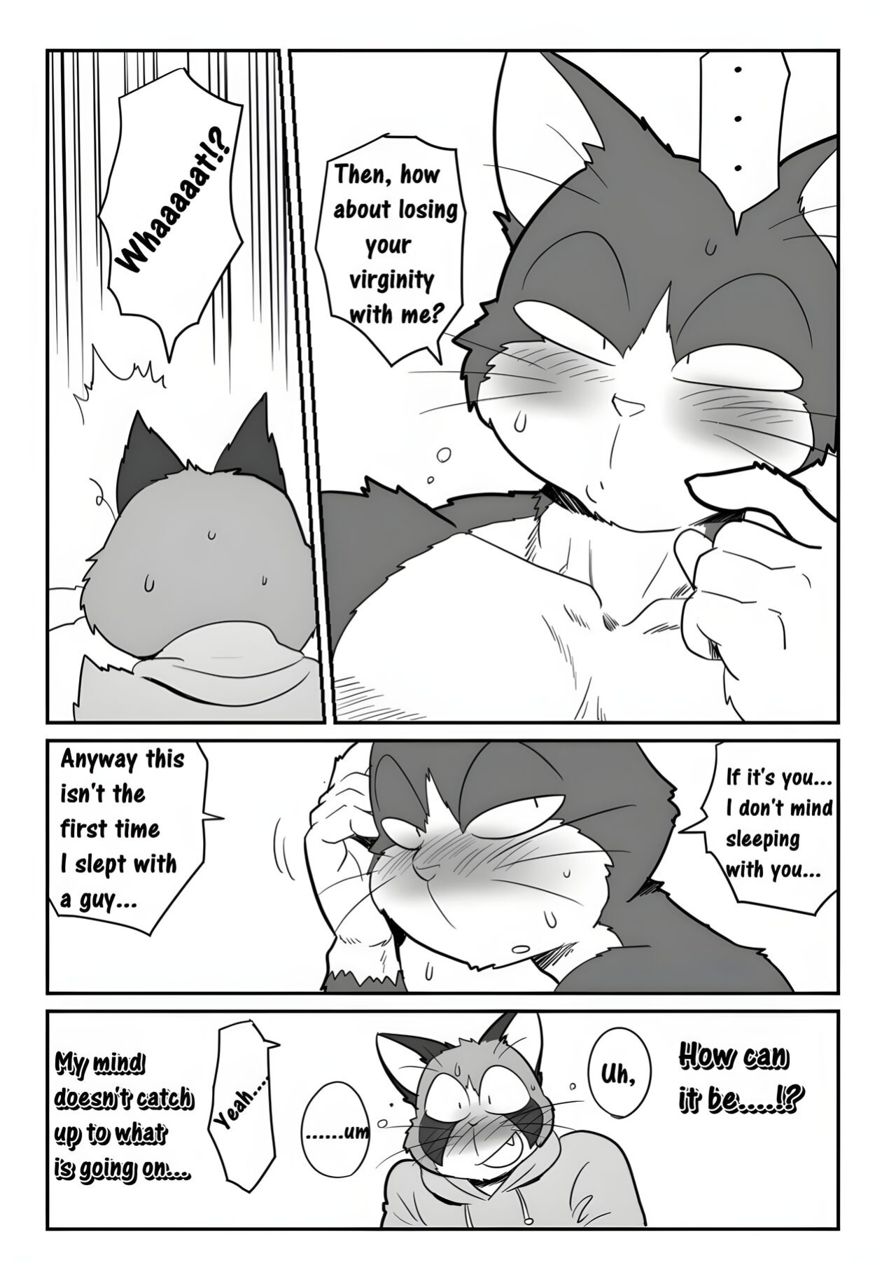 [Maririn (Korirouan)] Neko X Neko 1-4 HR [ENG] + Scraps