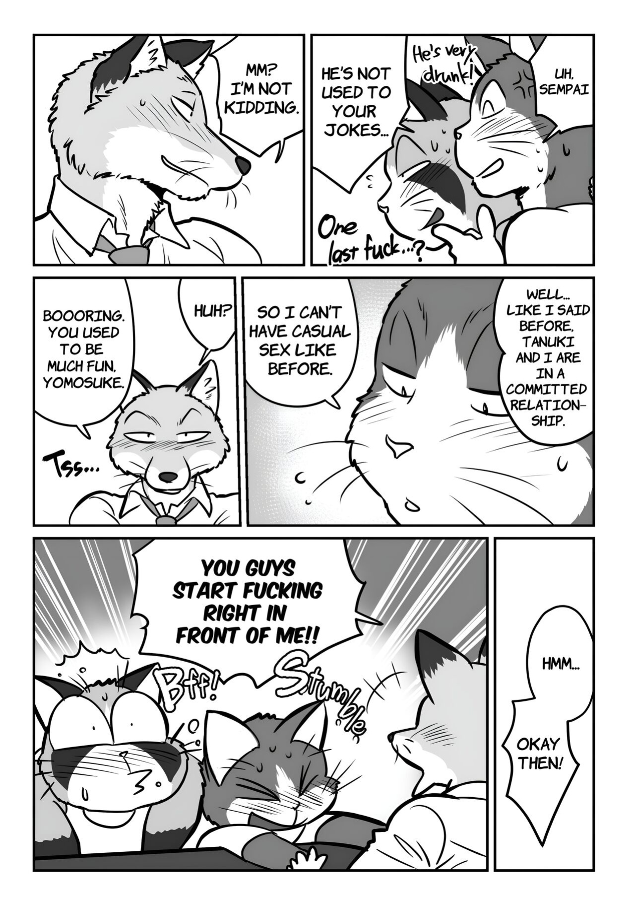 [Maririn (Korirouan)] Neko X Neko 1-4 HR [ENG] + Scraps