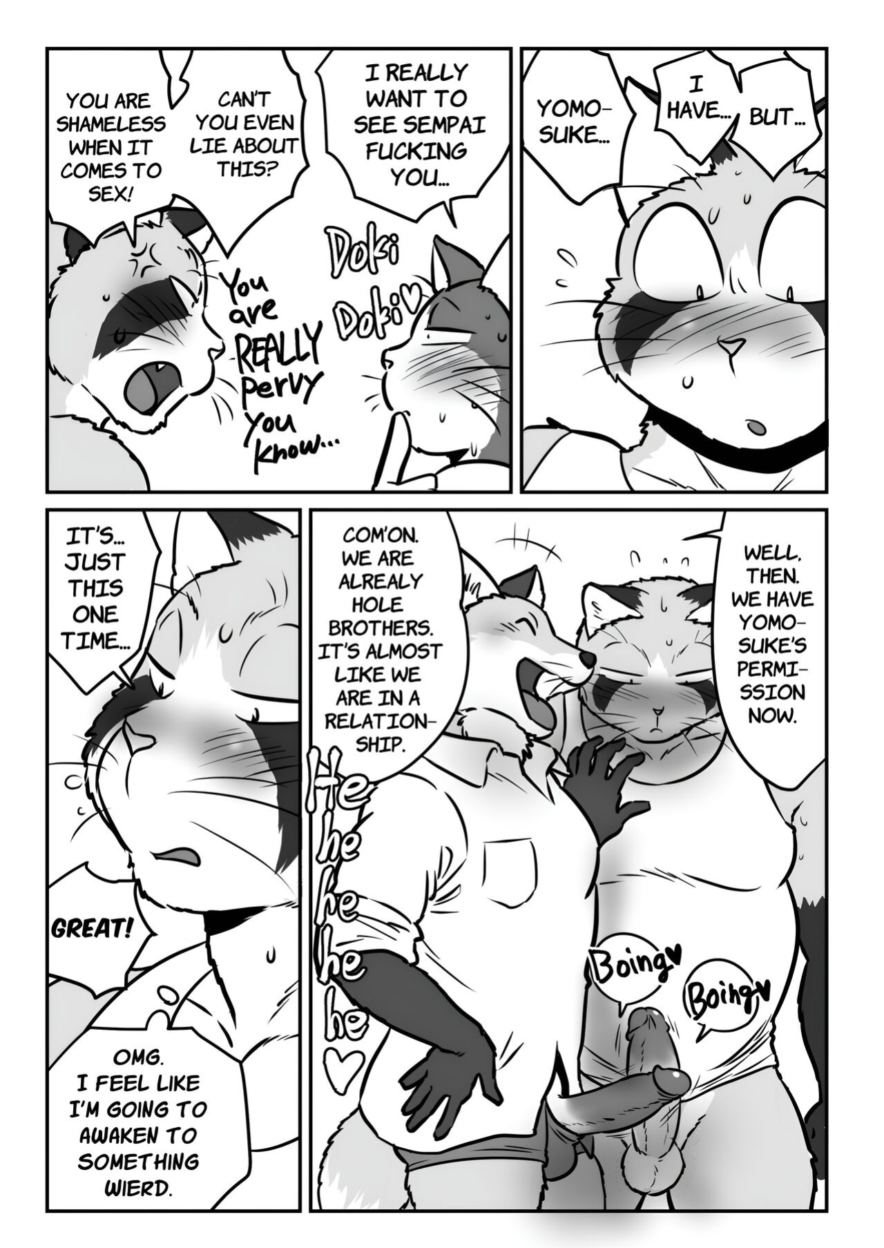 [Maririn (Korirouan)] Neko X Neko 1-4 HR [ENG] + Scraps