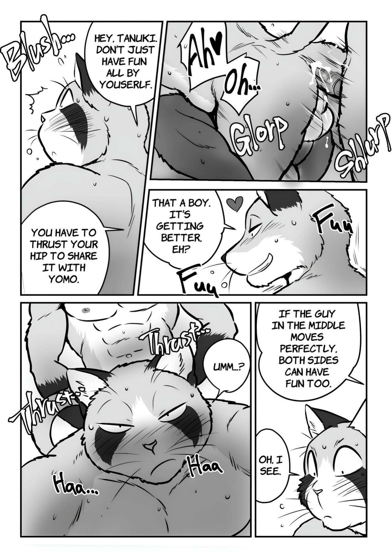 [Maririn (Korirouan)] Neko X Neko 1-4 HR [ENG] + Scraps