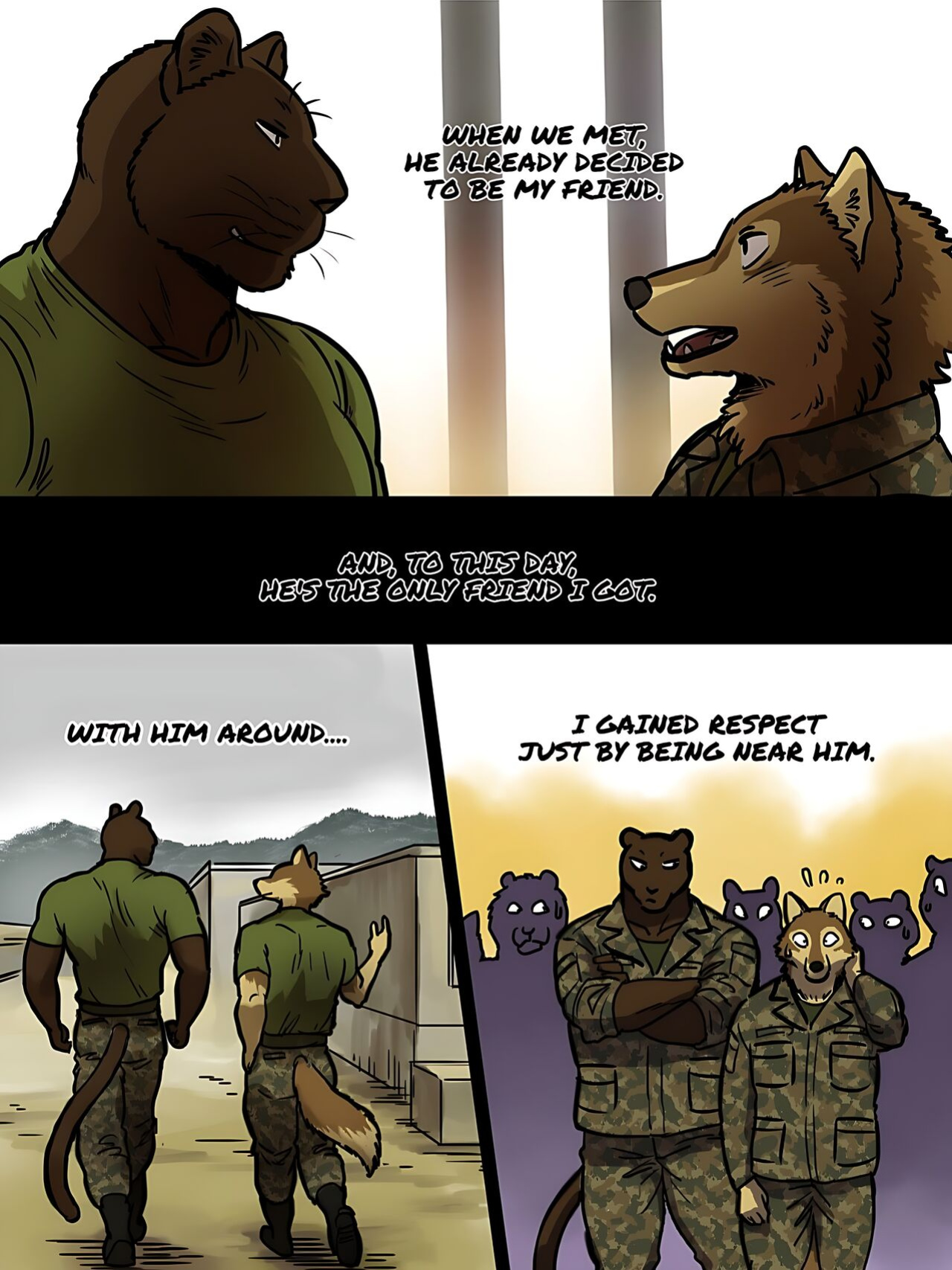 [Maririn (Korirouan)] Brother in arms 1 (V.2014+V.2017) & 2 + Secret Midnight Training HR [ENG] + Scraps