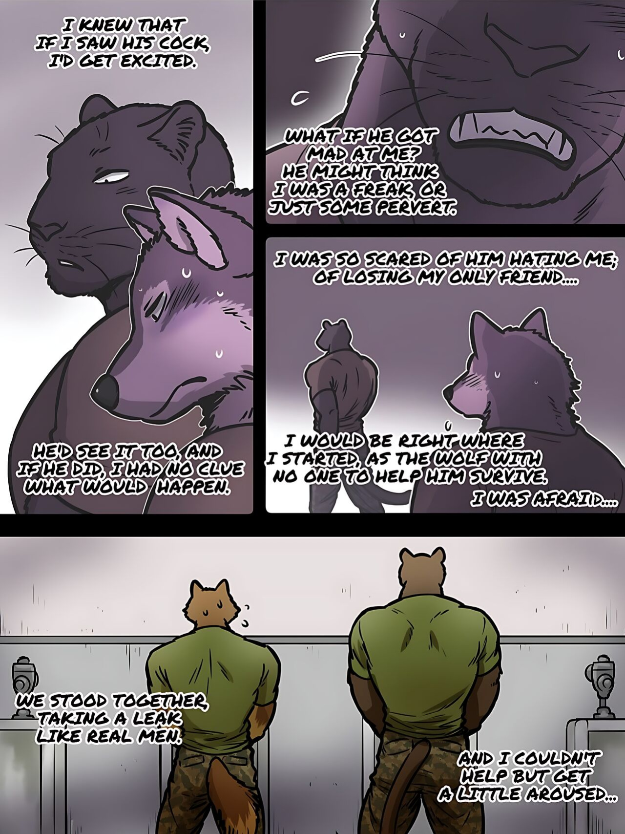 [Maririn (Korirouan)] Brother in arms 1 (V.2014+V.2017) & 2 + Secret Midnight Training HR [ENG] + Scraps