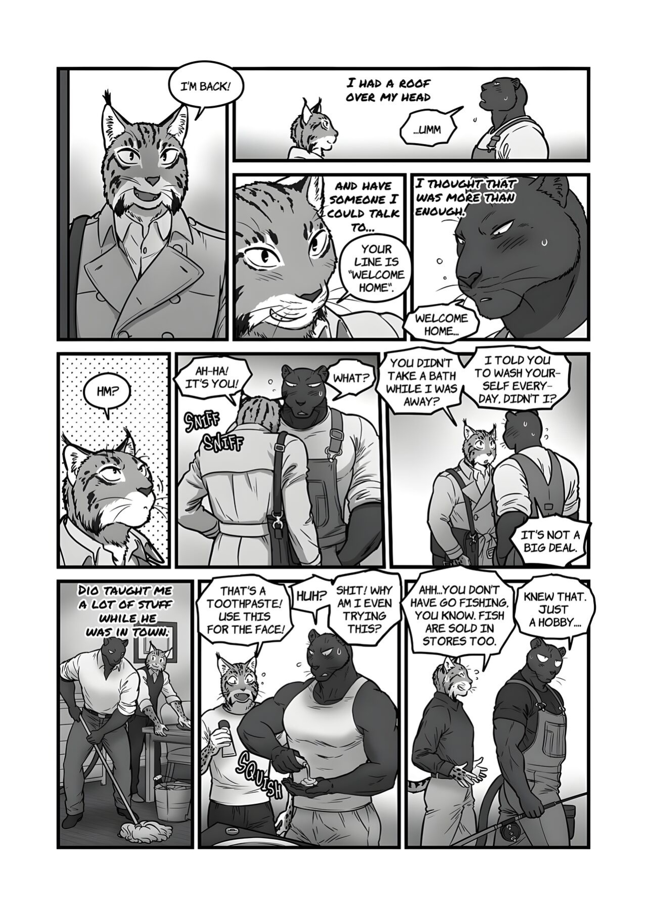 [Maririn (Korirouan)] Brother in arms 1 (V.2014+V.2017) & 2 + Secret Midnight Training HR [ENG] + Scraps