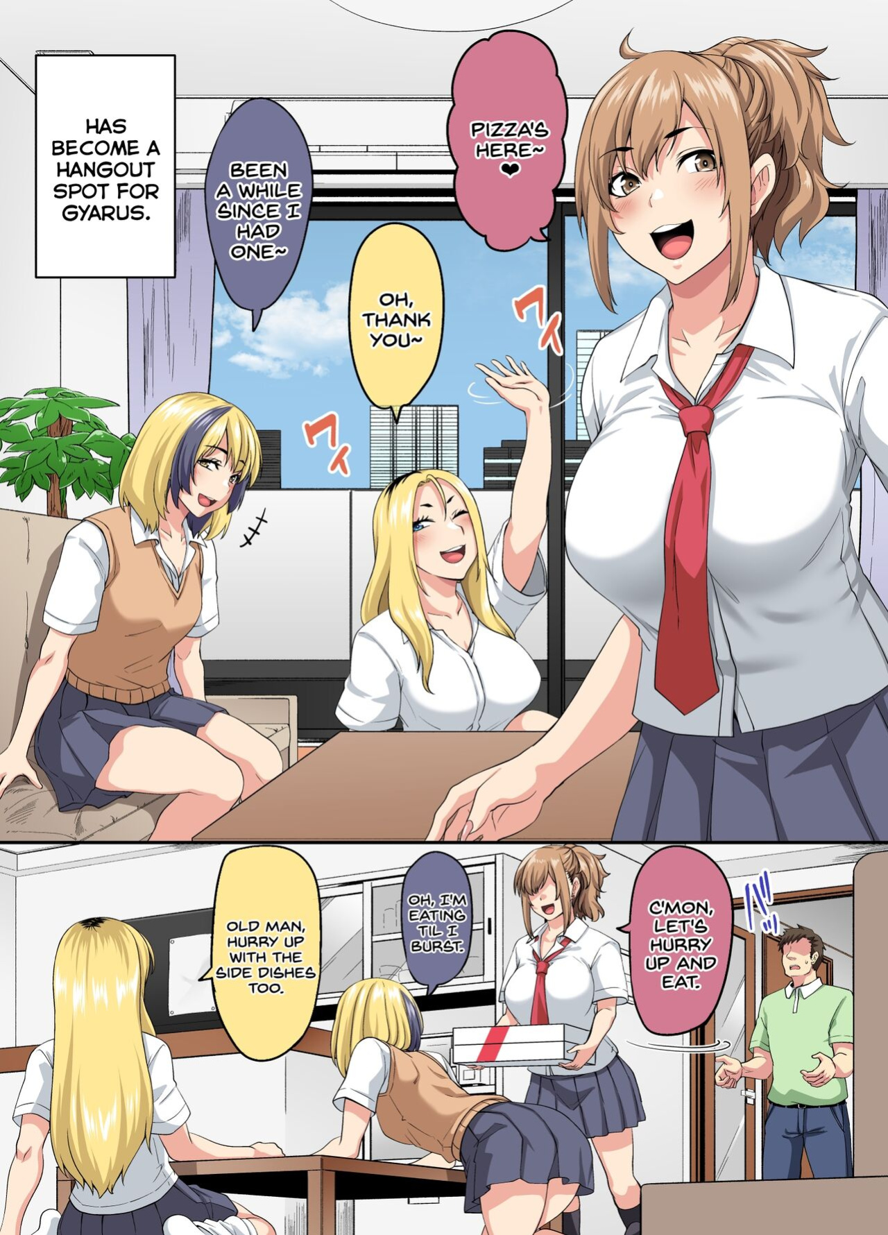 [Tiramisu Tart (Kazuhiro)] Papakatsu SeFri Gal ga Tomodachi o Tsurete kita node Kuttetara Gyaku ni Kakomare Yowasare Shiboritorare Ie o Yaribeya Atsukai sareru Hanashi [SDTLs]