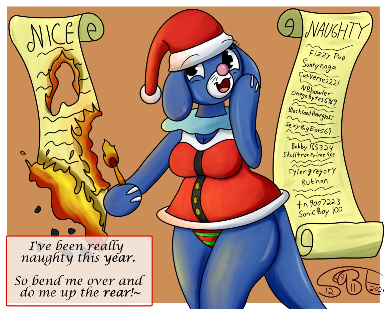 [SexyBigEars69] Fizzy's Naughty Christmas