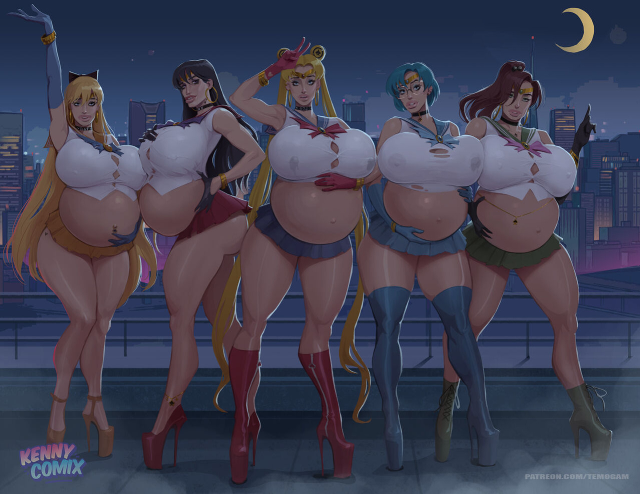 [Temogam] Sailor Scouts - The Later Years