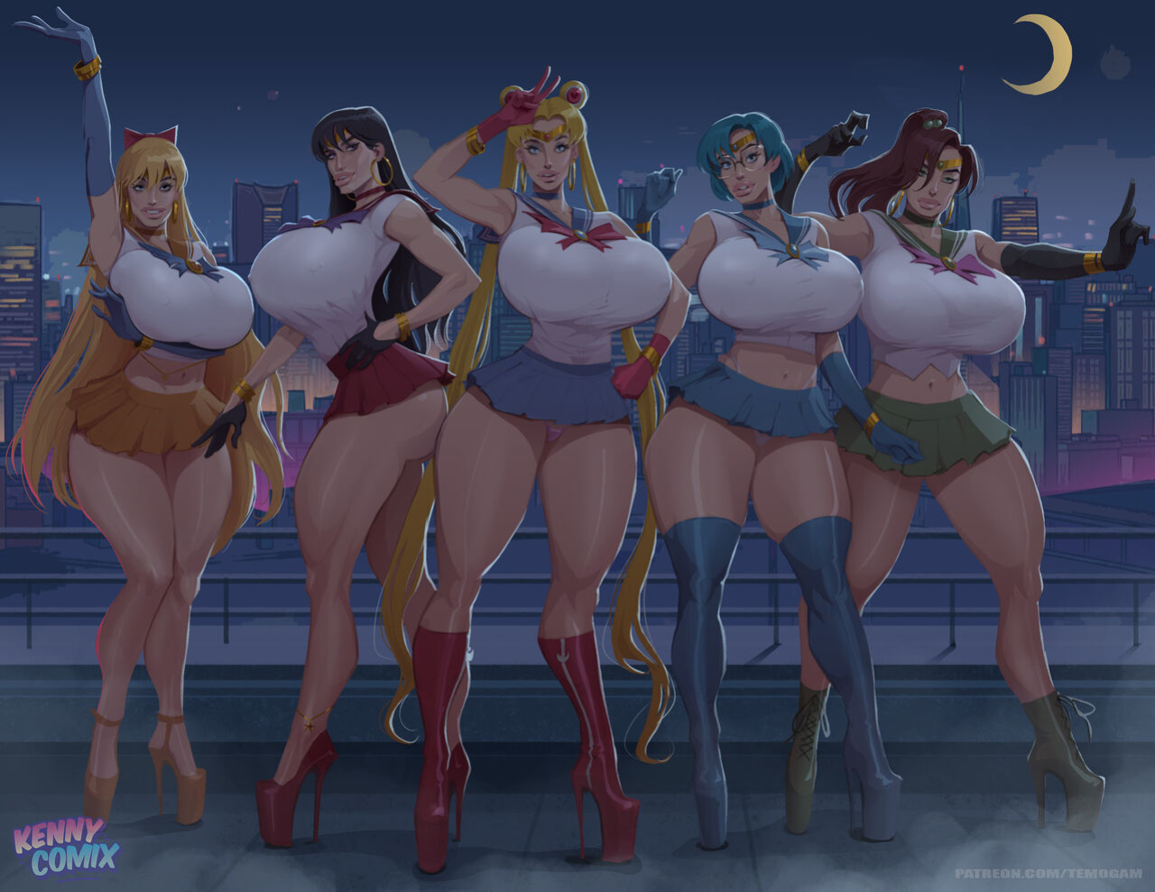 [Kennycomix//Temogam] Sailor Scouts: Later Years