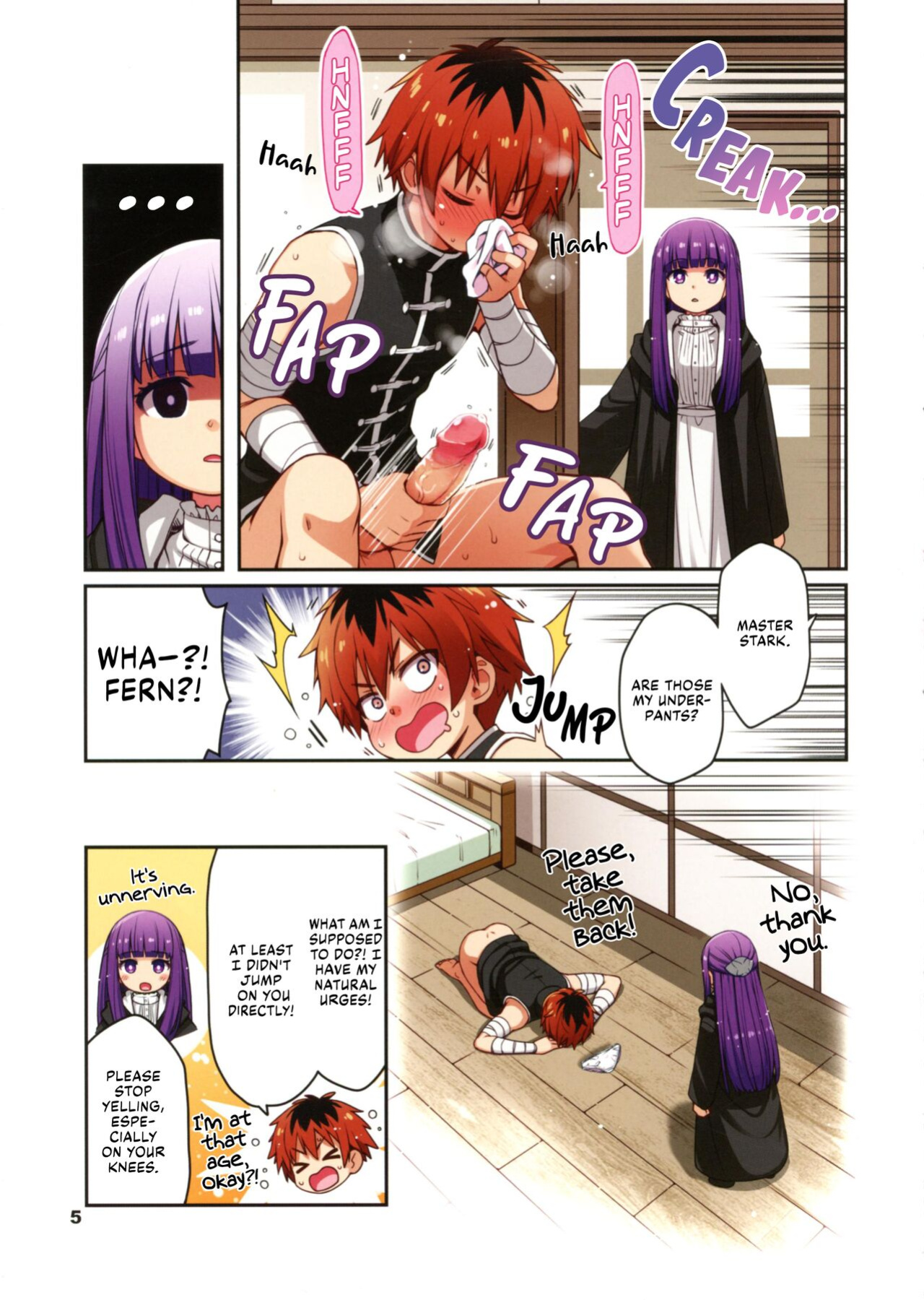 (C103) [life (Haga Yui)] Zero★Tact! Boy & Girl (Sousou no Frieren) [Fap It Scans]