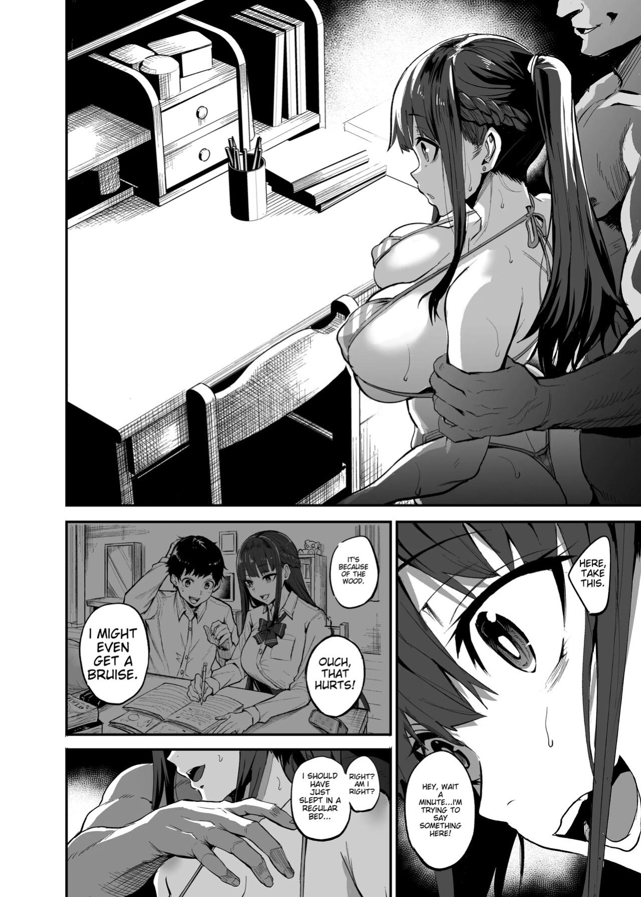 [Dramus] Kanojo ga Gaikokujin ni Netorareru Manga Ouchi Fuck Hen [MTL]