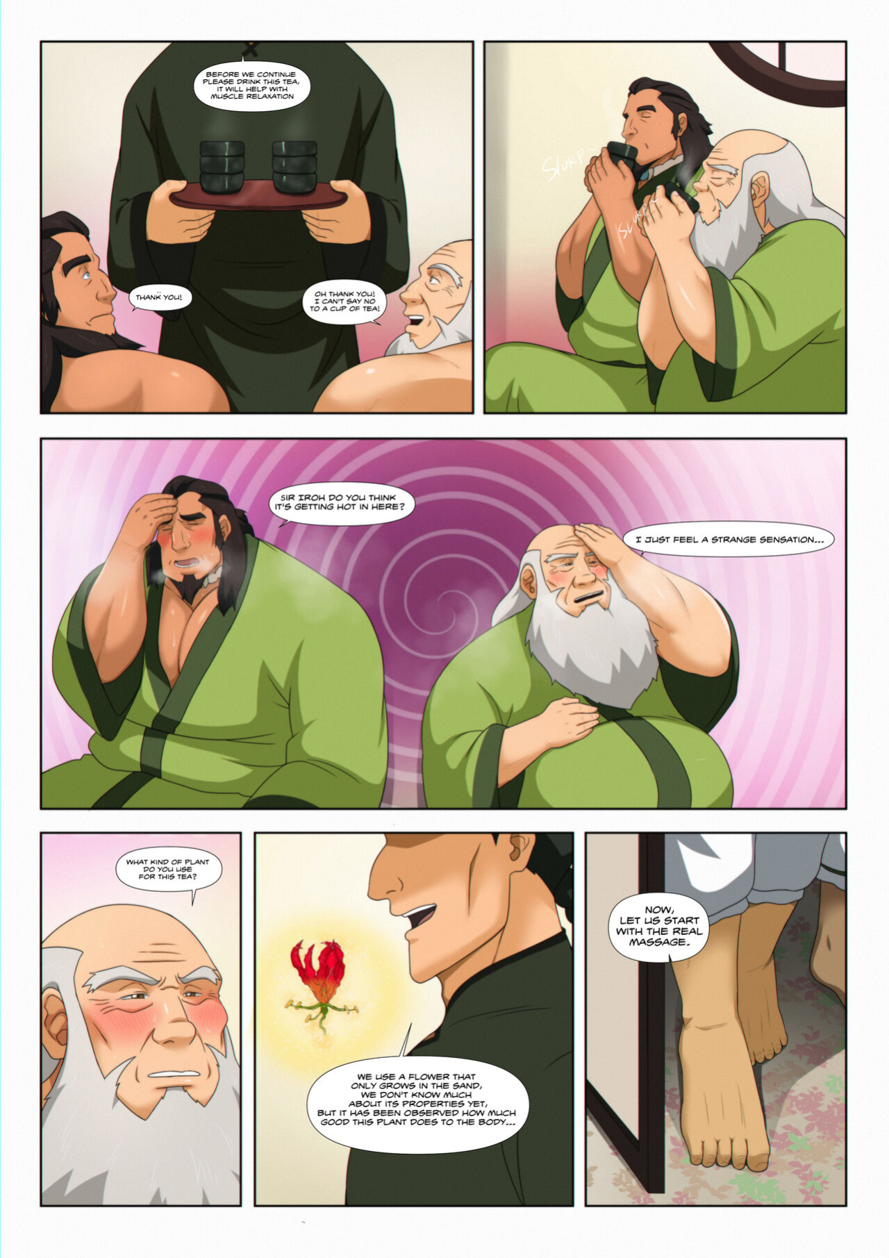 [Ducka] Secret Tea Massage [Eng]