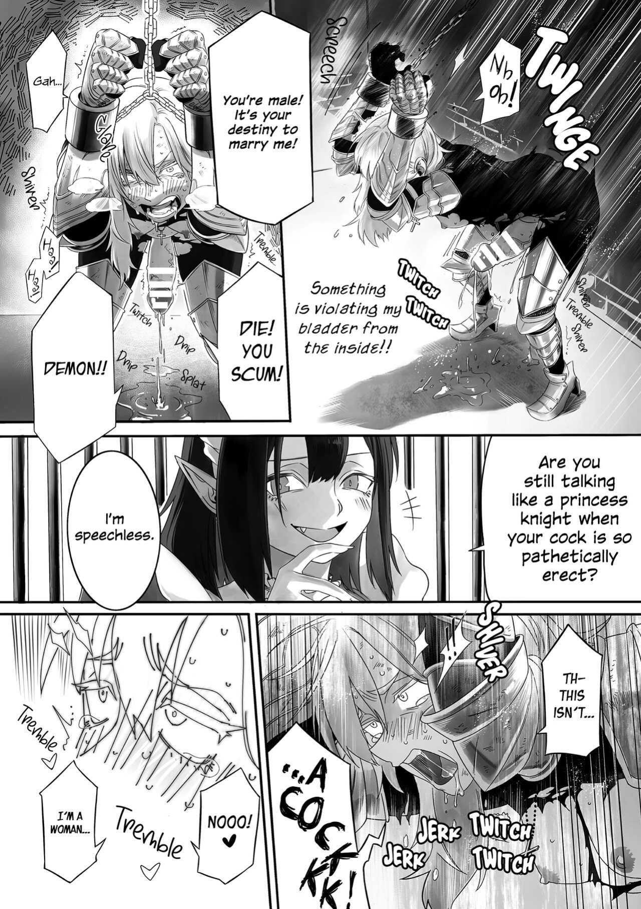 [Minaka Shoubu] Kyuuketsuhime no Himekishi Kansatsu (2D Comic Magazine Futanari Nyoudou Sanran Shasei to Sanran to Mesuiki Acme Vol. 2) {Hennojin}