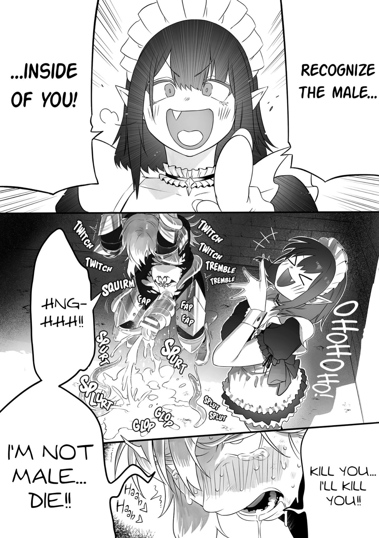 [Minaka Shoubu] Kyuuketsuhime no Himekishi Kansatsu (2D Comic Magazine Futanari Nyoudou Sanran Shasei to Sanran to Mesuiki Acme Vol. 2) {Hennojin}