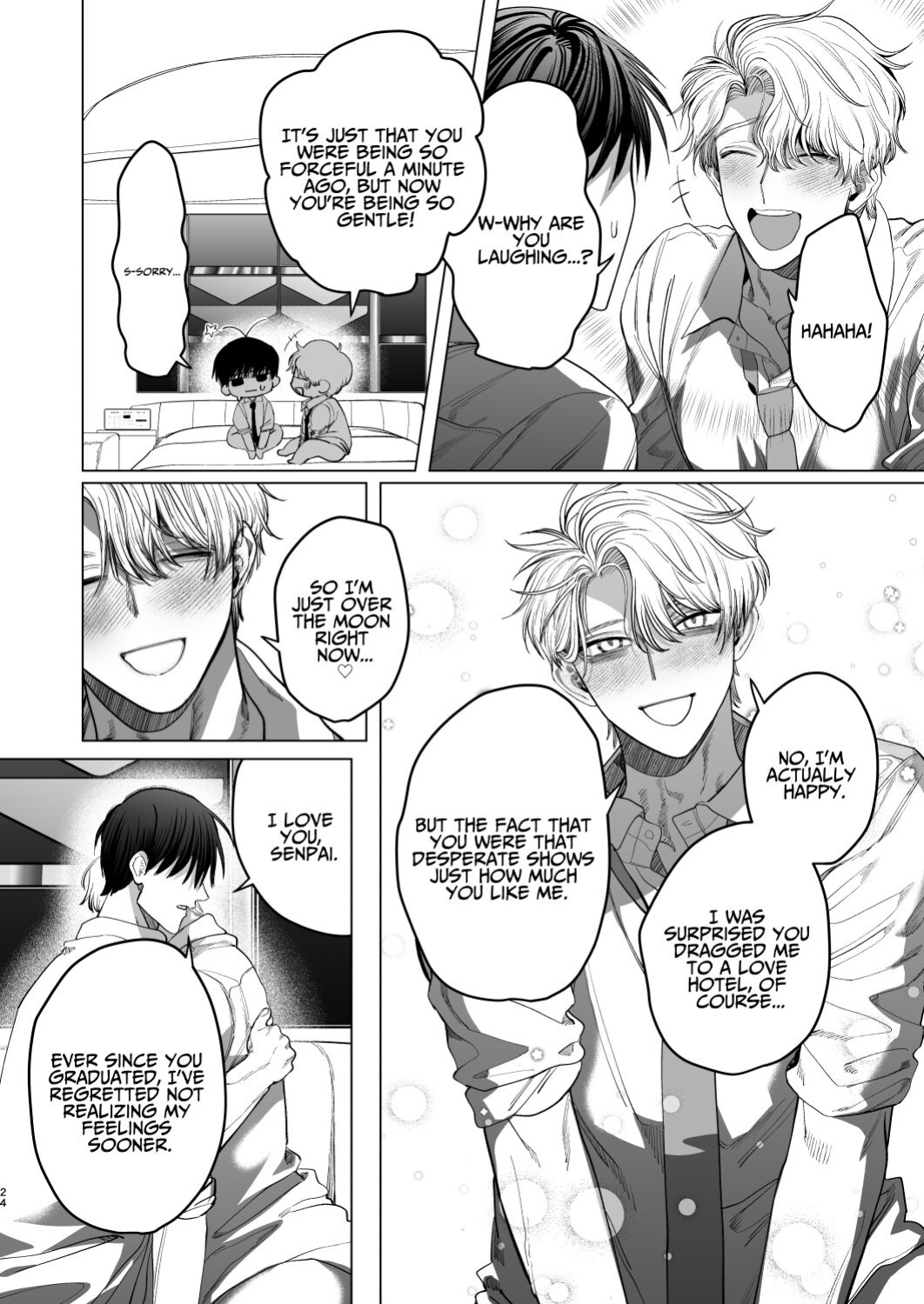 [Baby Lilac (Kanipan Mushamusha, Karume)] How A Slut Like Me Had Lovey-Dovey Sex With My Perfect Kouhai