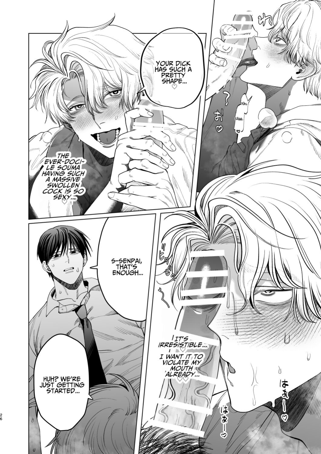 [Baby Lilac (Kanipan Mushamusha, Karume)] How A Slut Like Me Had Lovey-Dovey Sex With My Perfect Kouhai