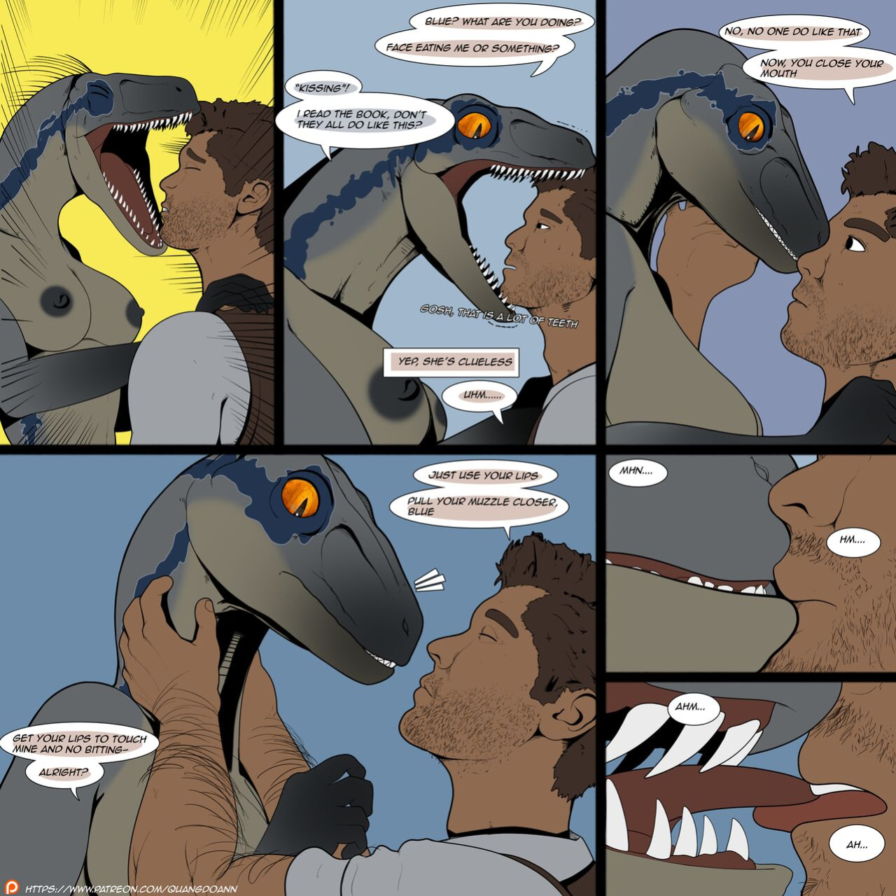 [QuangDoann] Curious Blue (Jurassic World)