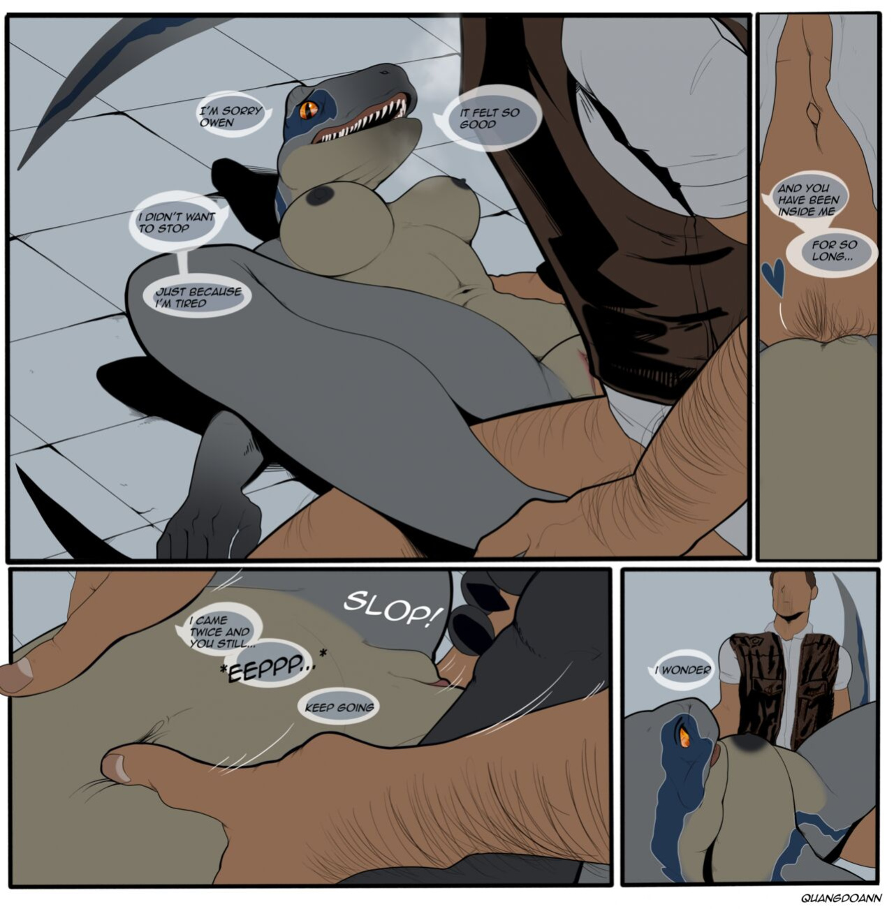 [QuangDoann] Curious Blue (Jurassic World)