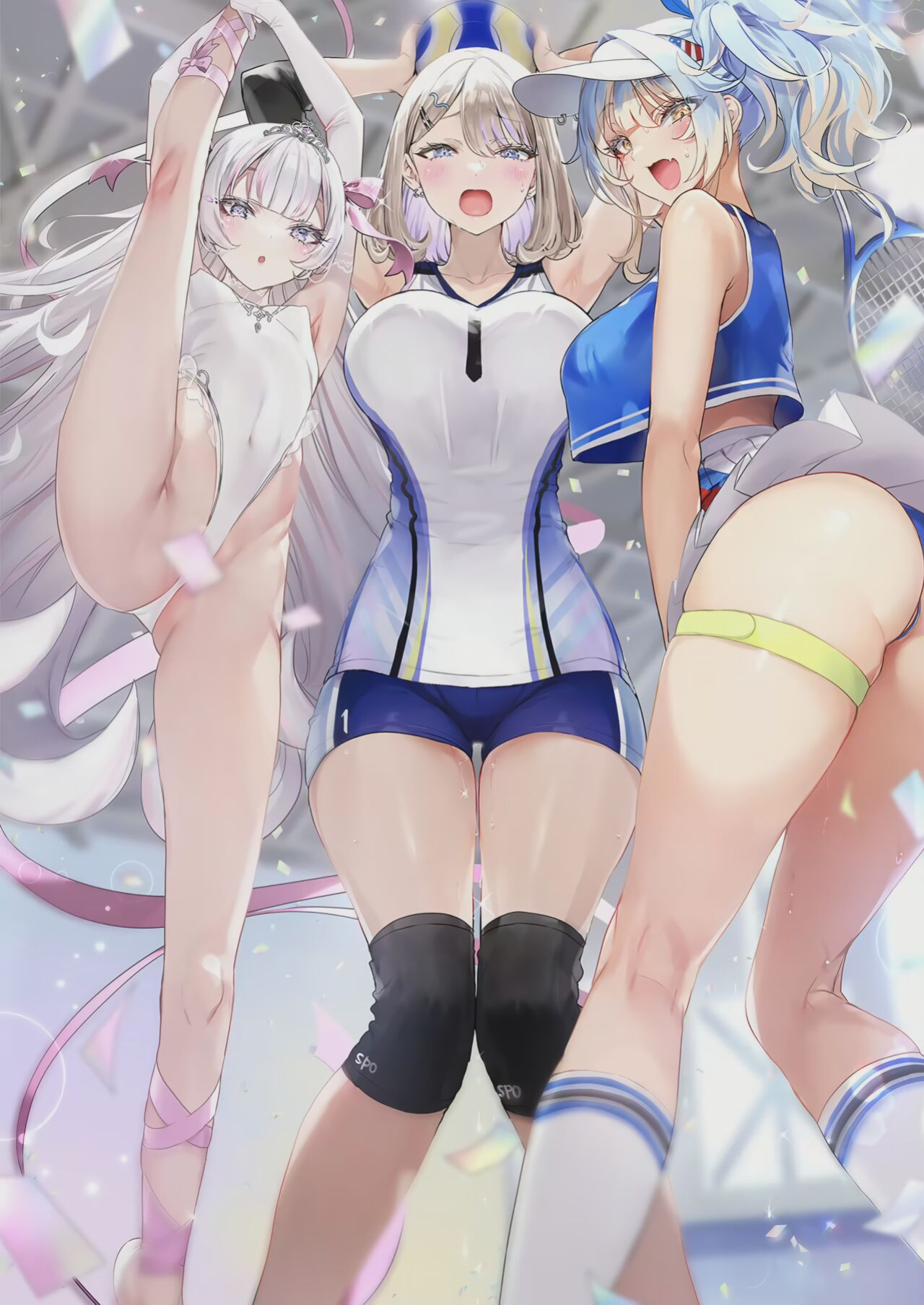 [Gasshuukoku Netamekoru (Nekometaru)] SPOHAME 1,2,3!