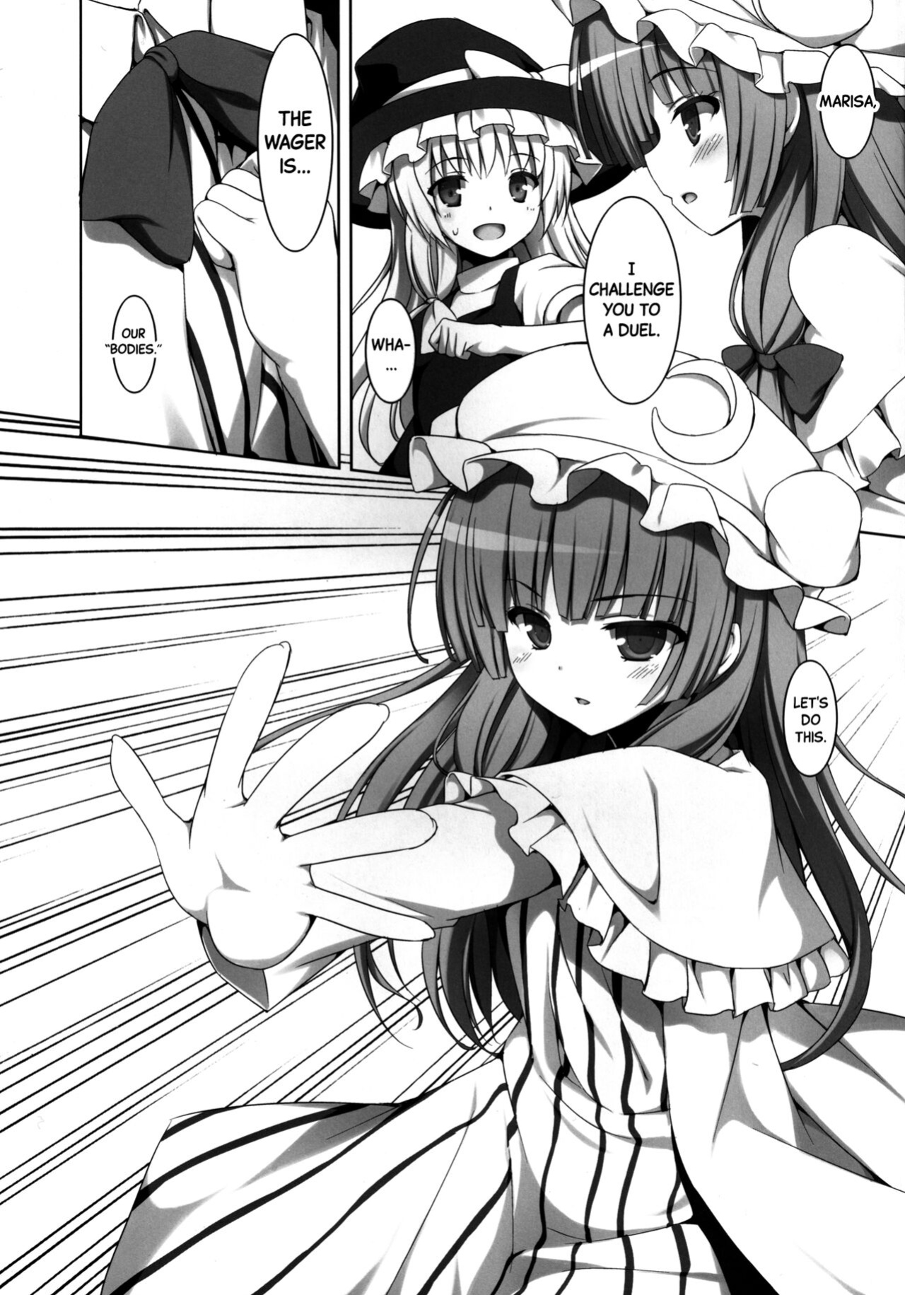 [PiT (Natsuki Shuri)] Ihen ga Michi o Yattekuru・Ketsu (Touhou Project) | An Incident Is Coming This Way・Part 2 [Black Grimoires]