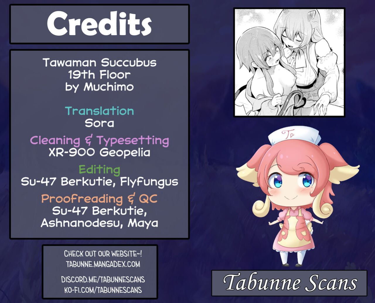 [Muchimo] Tawaman Sakyubasu 19 kai | Tawaman Succubus 19th Floor (2D Comic Magazine Succubus Yuri H Vol. 2) [Tabunne Scans]