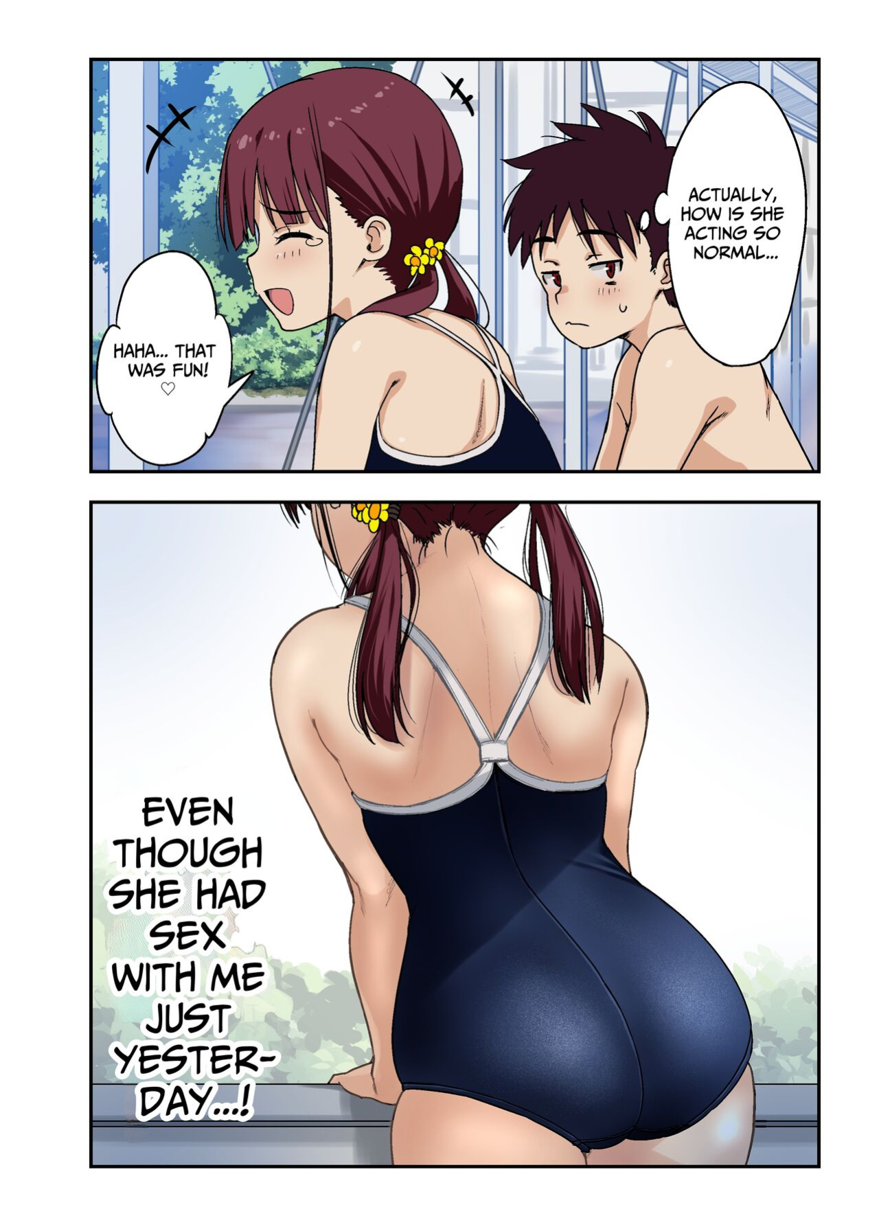[Himawari Hanabi (Wakana Hanabi)] Osananajimi to H Shita Yokujitsu | The Day After I Banged My Childhood Friend [Benri]