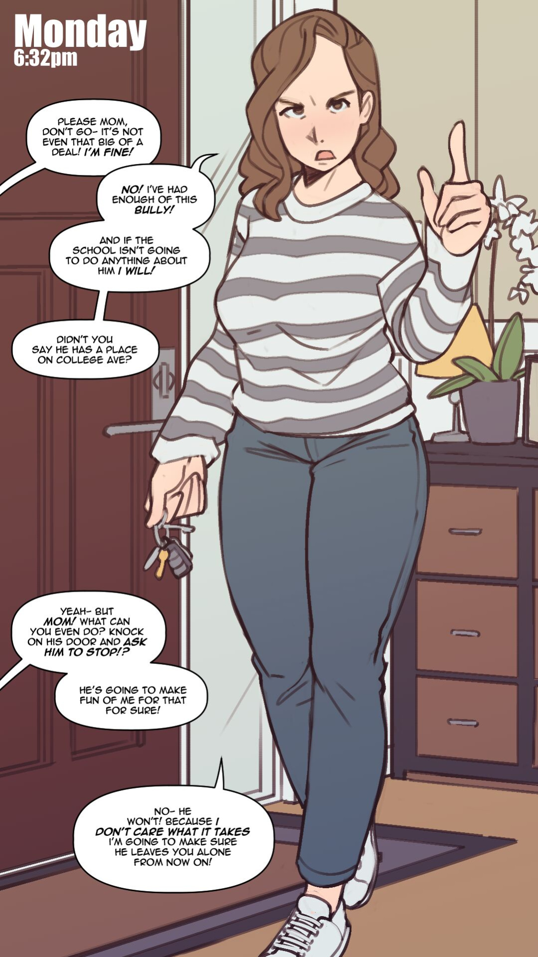 [Not Enough Milk] Mom deals with my Bully